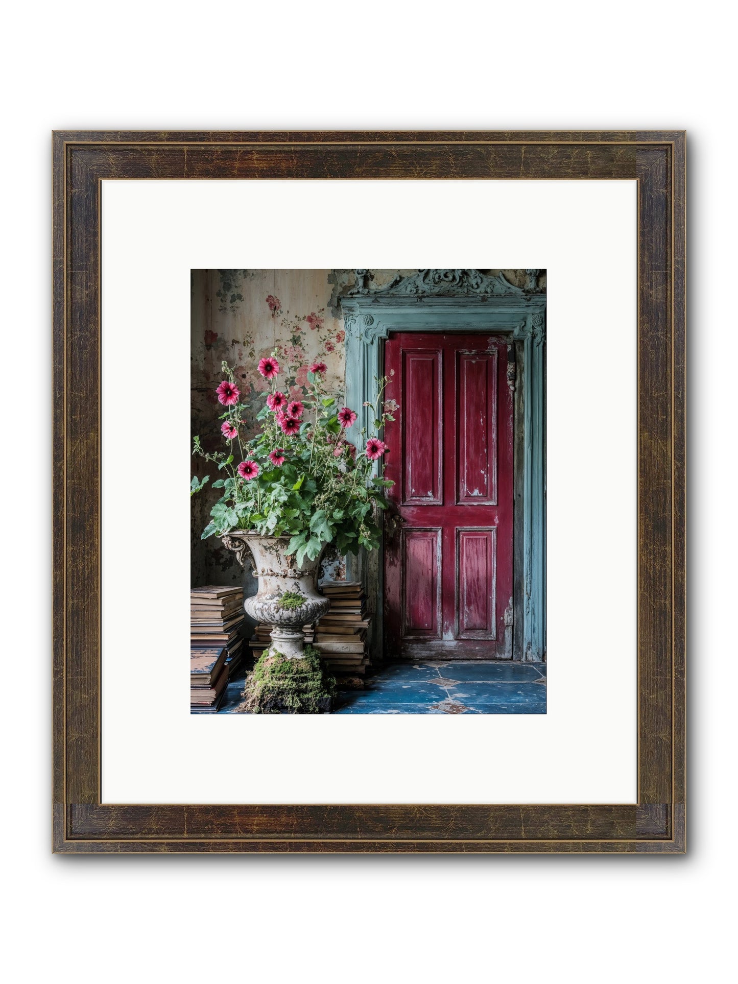 Rise Of Wild Grace Framed Print - Slimwoods Black/Gold 8x10