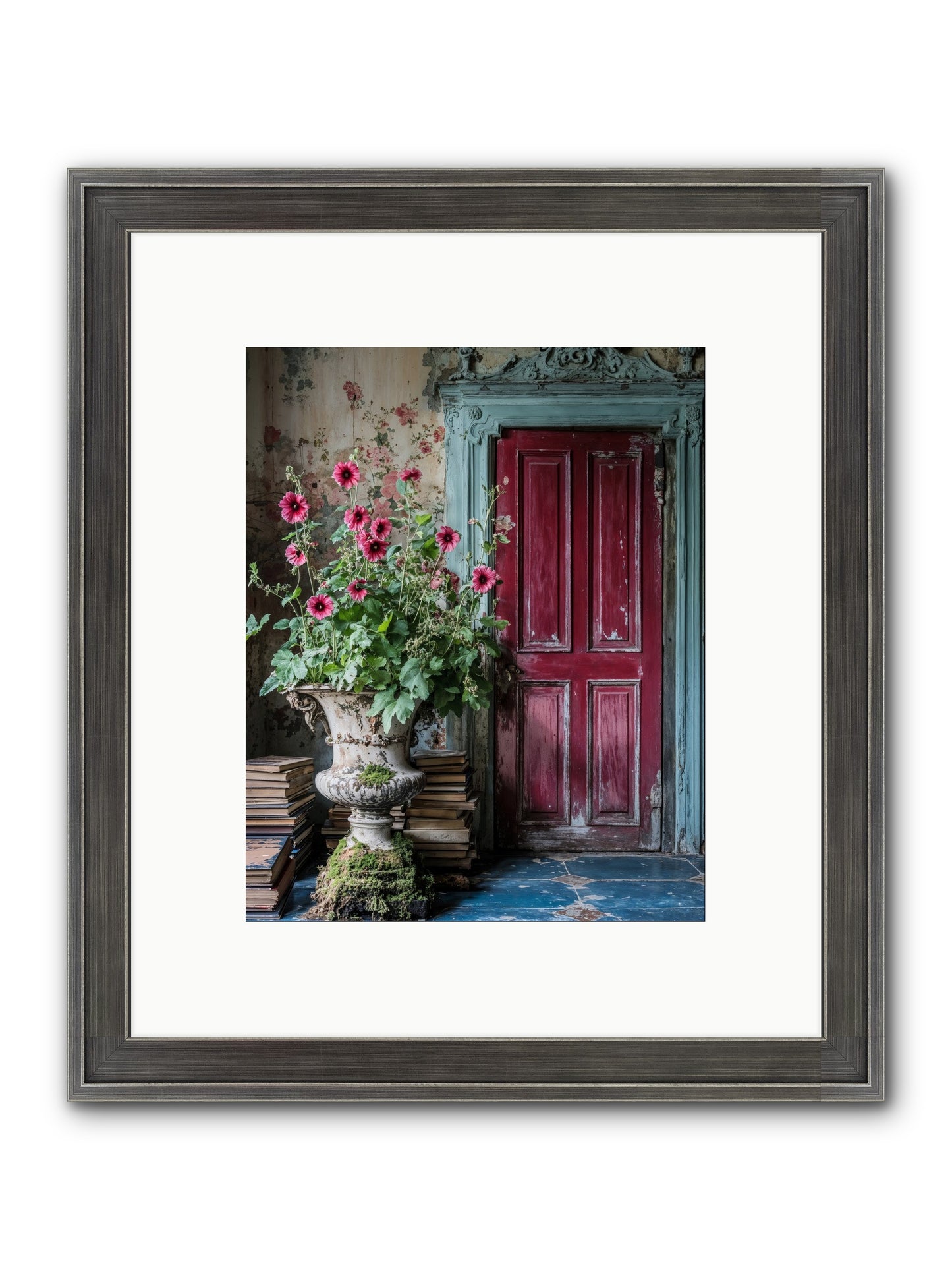 Rise Of Wild Grace Framed Print - Slimwoods Black/Silver 8x10