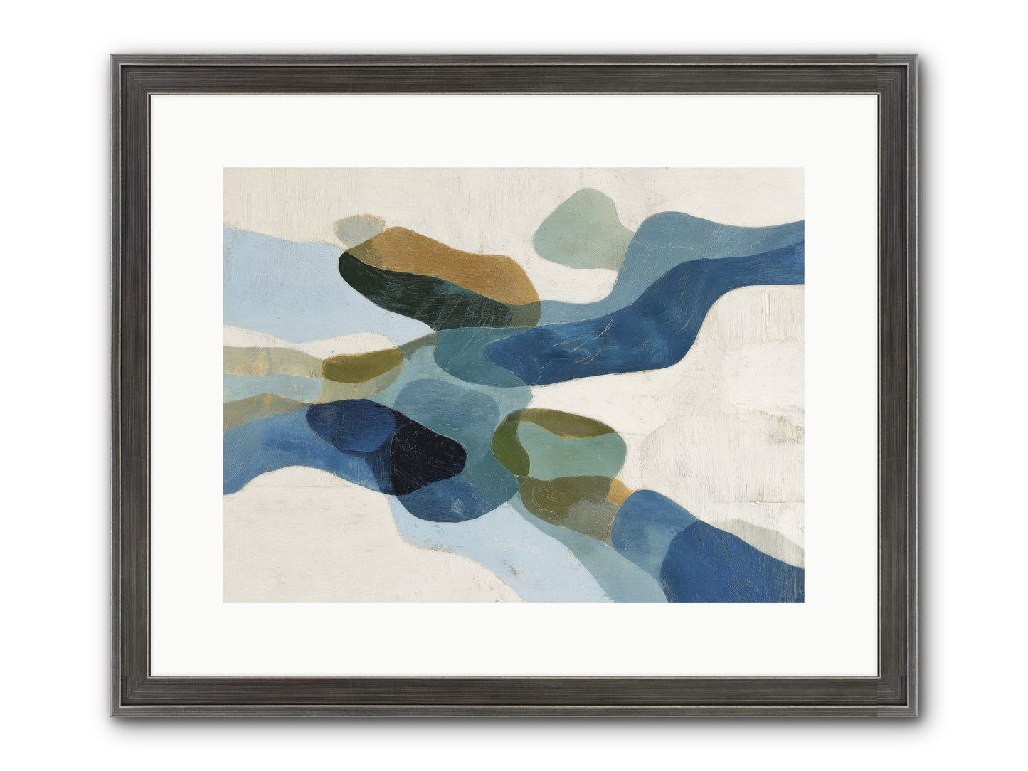 Ritual Sparrow Framed Print - Slimwoods Black/Silver 16x12