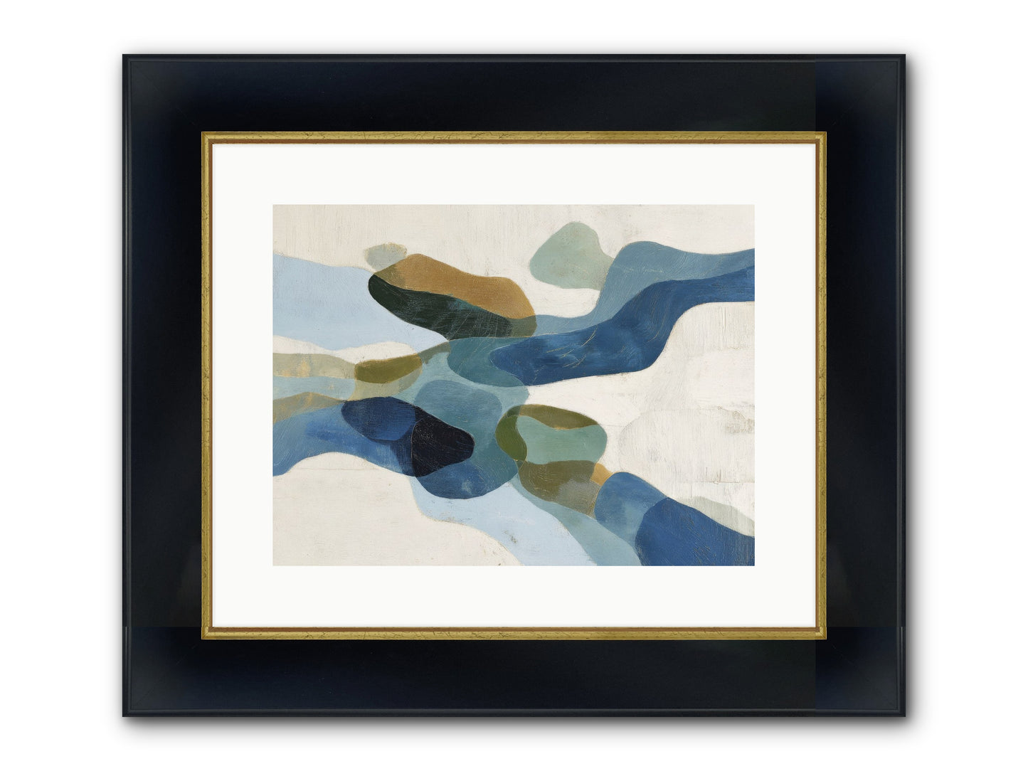 Ritual Sparrow Framed Print - Wide Black w/Gold 16x12