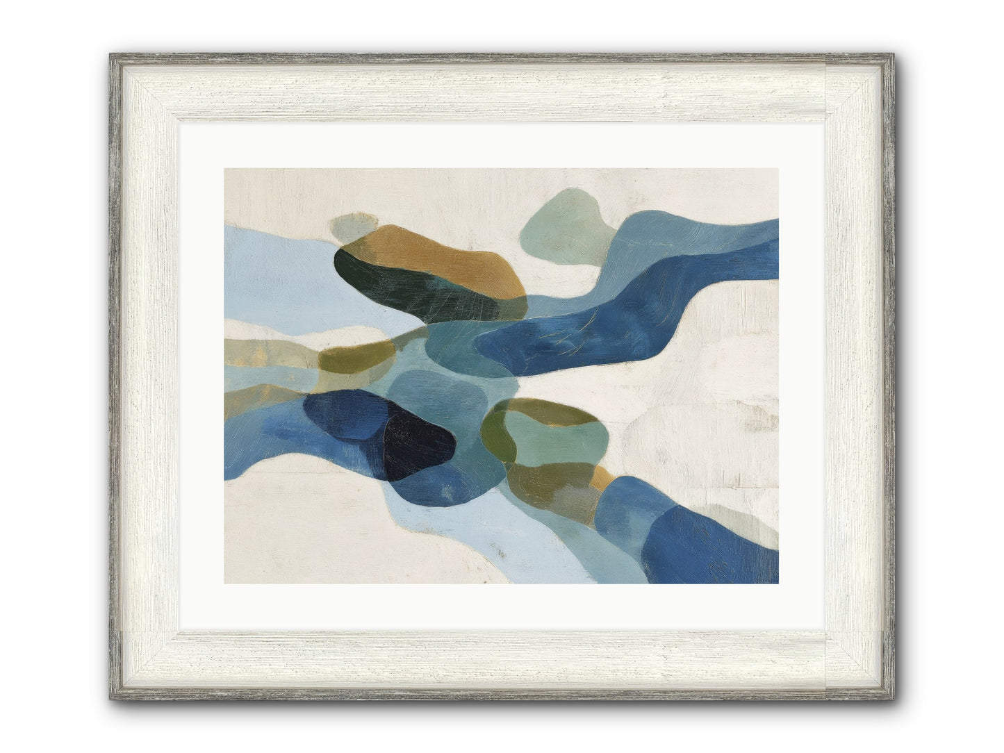 Ritual Sparrow Framed Print - Driftwood White 24x18