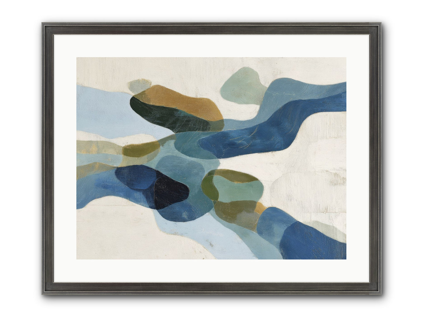 Ritual Sparrow Framed Print - Slimwoods Black/Silver 24x18
