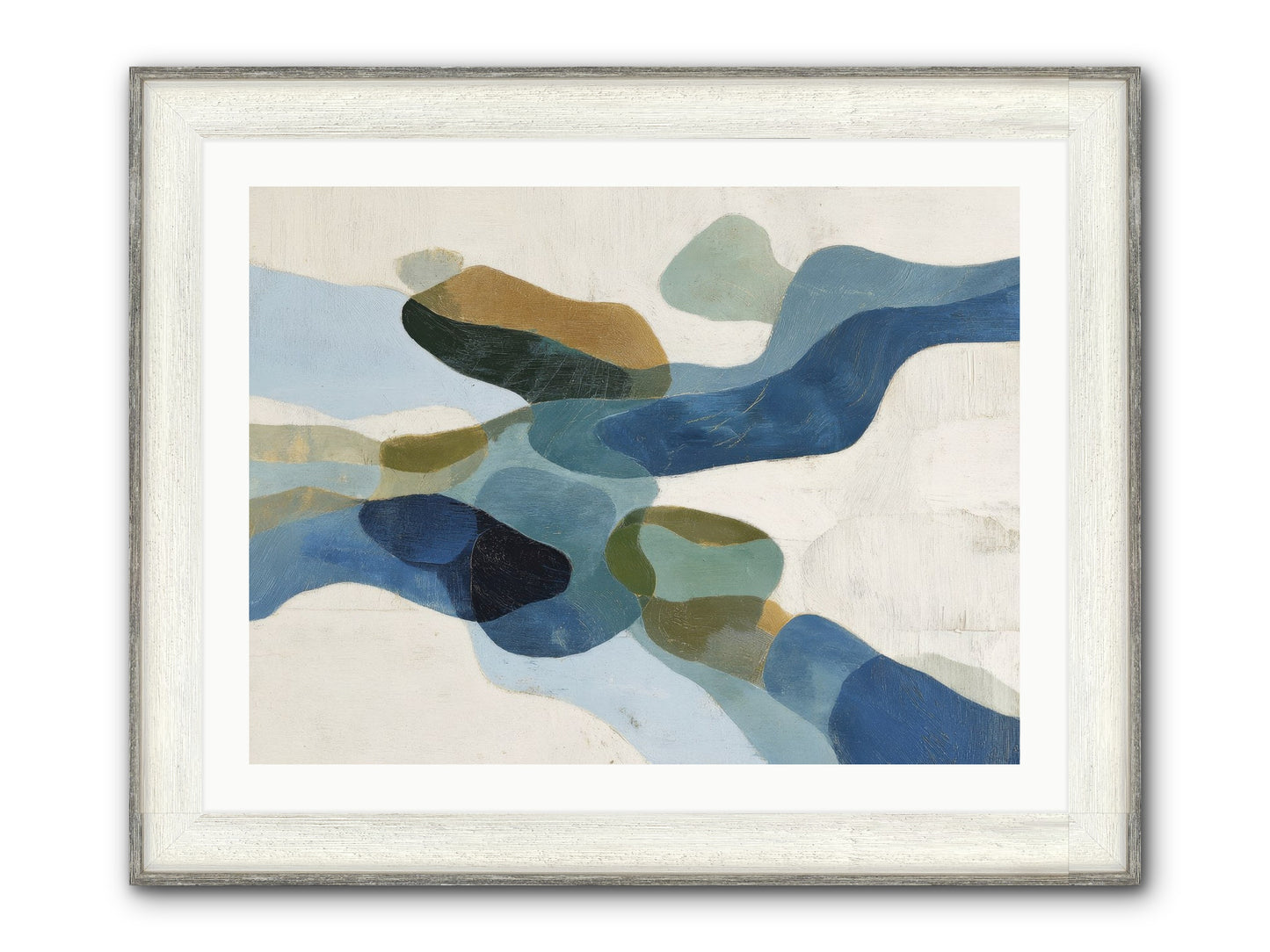 Ritual Sparrow Framed Print - Driftwood White 32x24