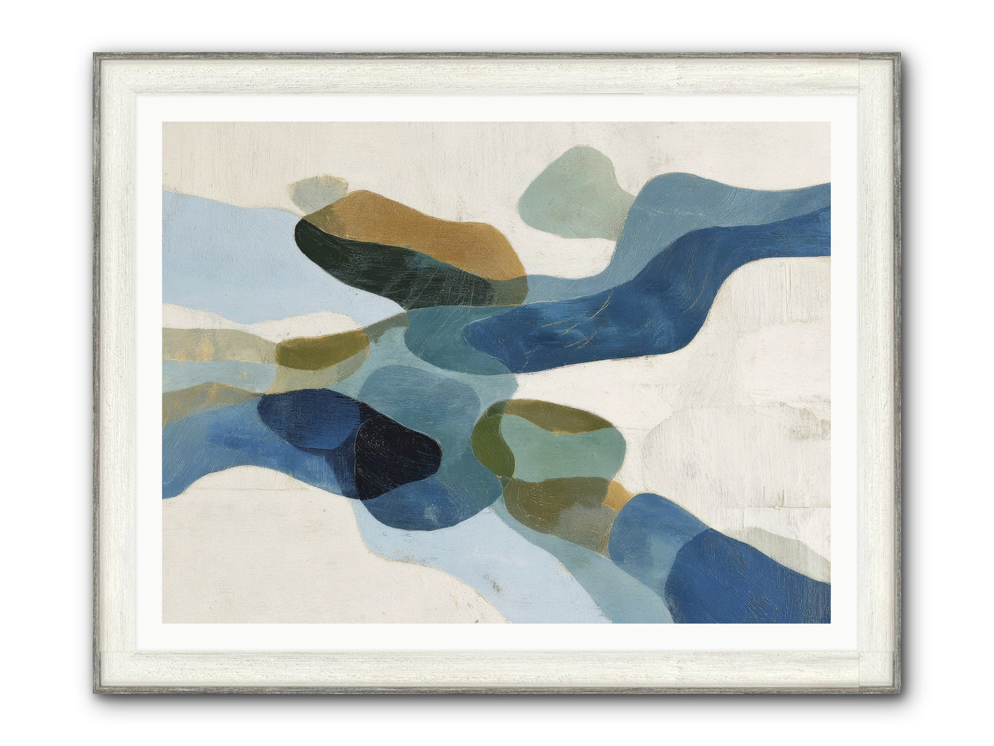 Ritual Sparrow Framed Print - Driftwood White 48x36
