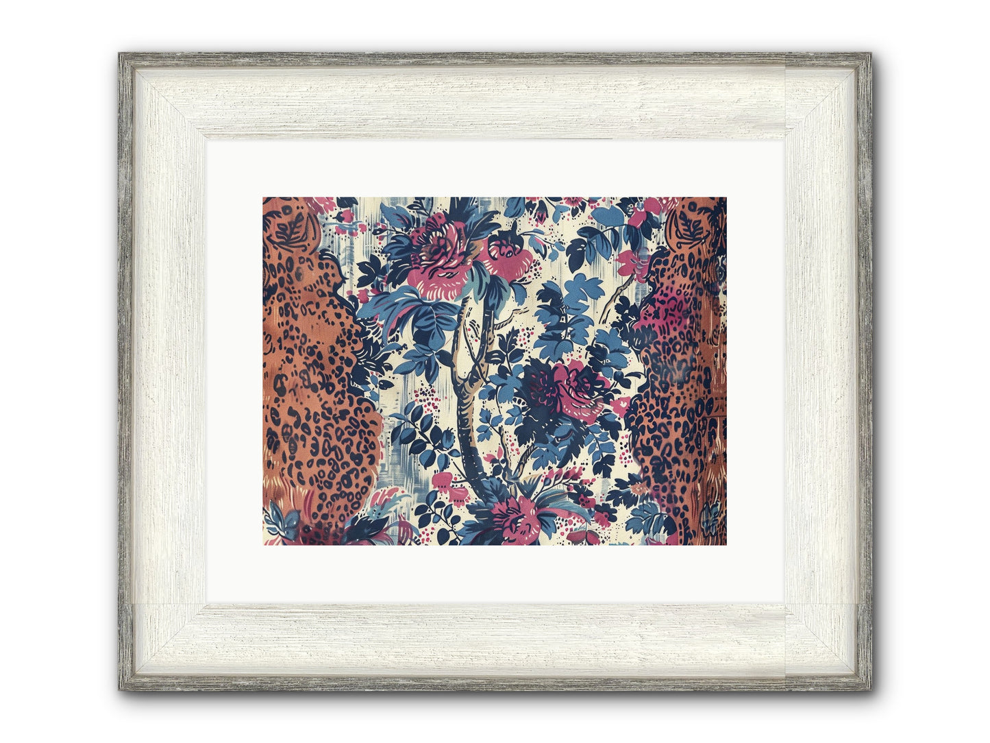 Rivage Framed Print - Driftwood White 16x12