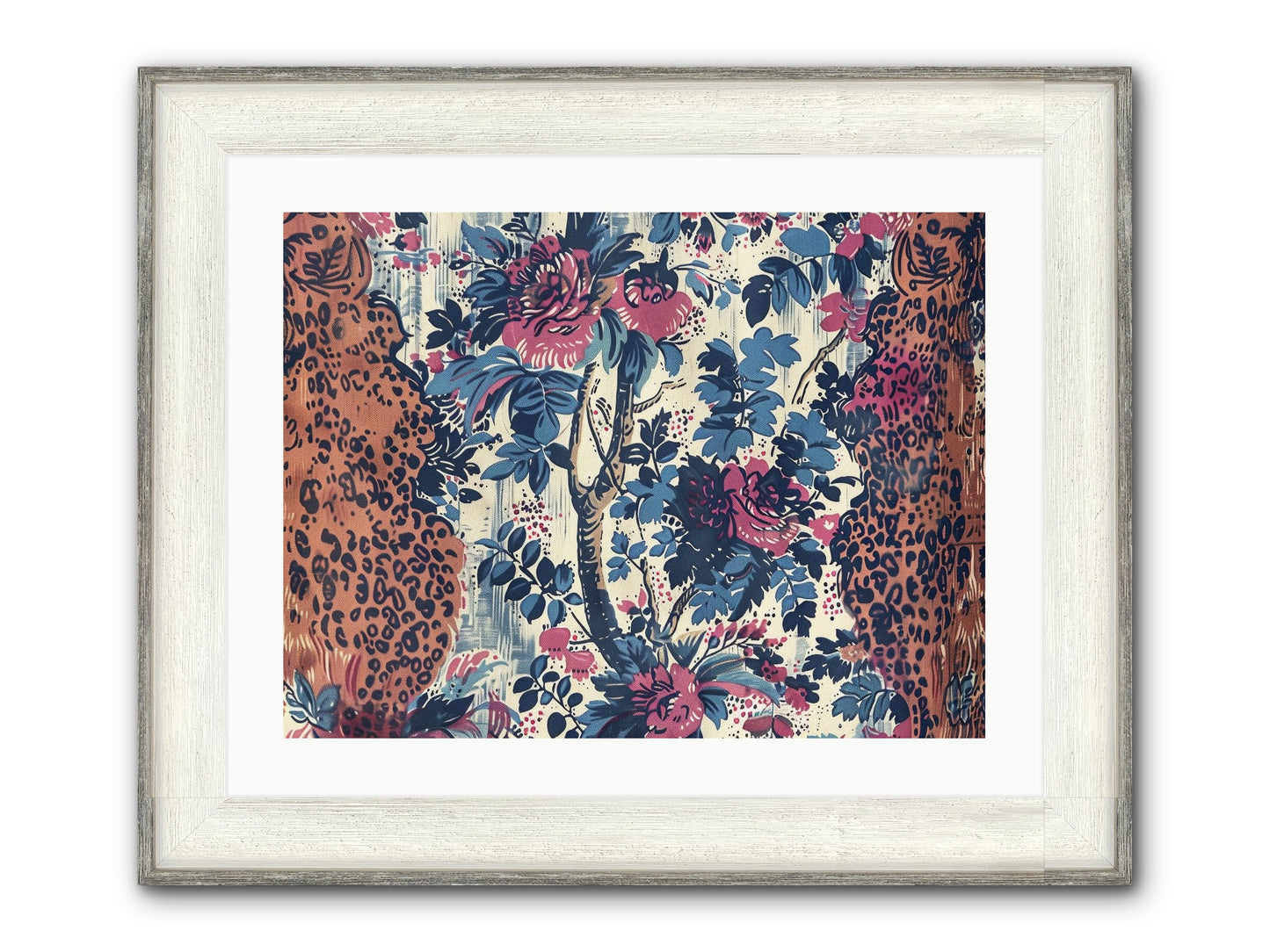 Rivage Framed Print - Driftwood White 24x18