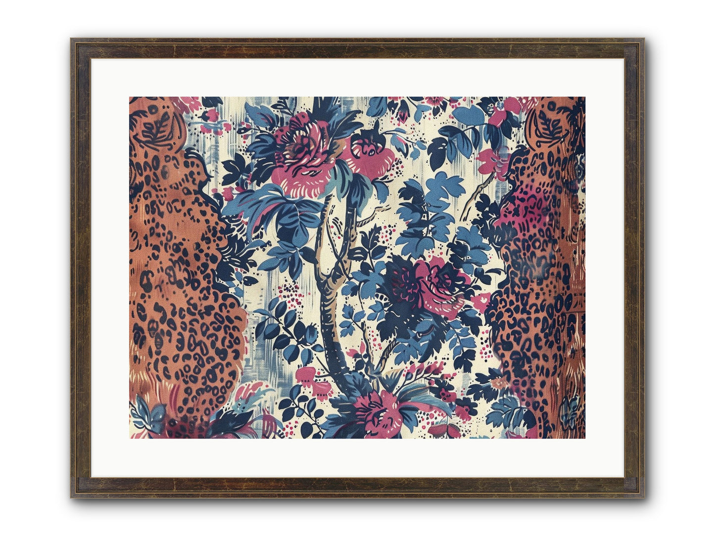 Rivage Framed Print - Slimwoods Black/Gold 24x18