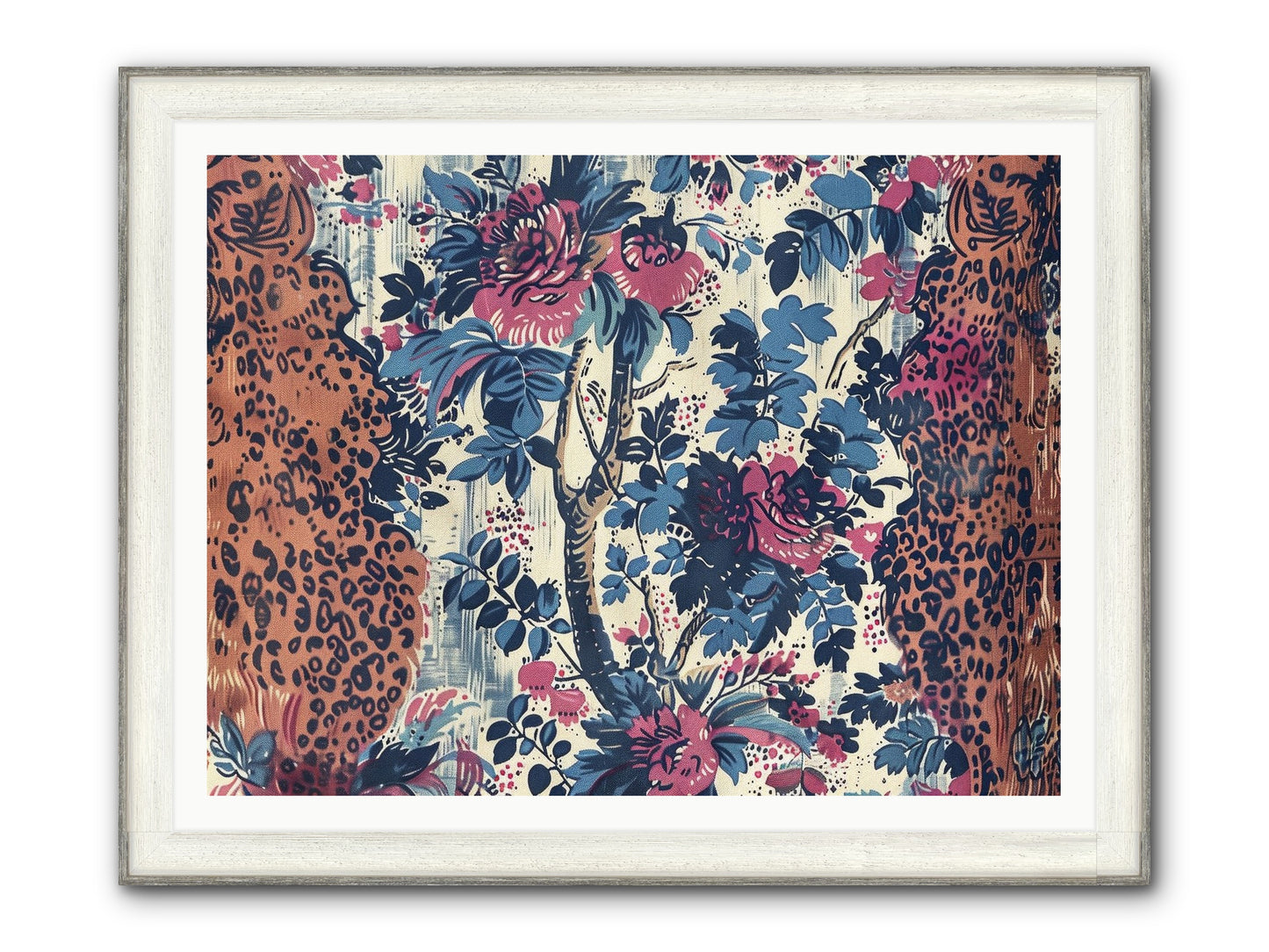 Rivage Framed Print - Driftwood White 48x36