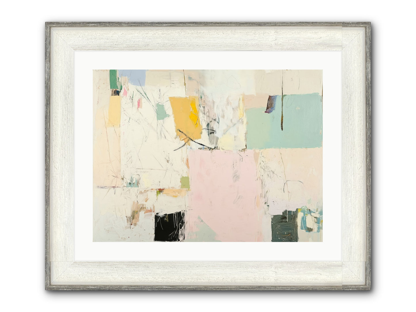 Rivendell Framed Print - Driftwood White 24x18