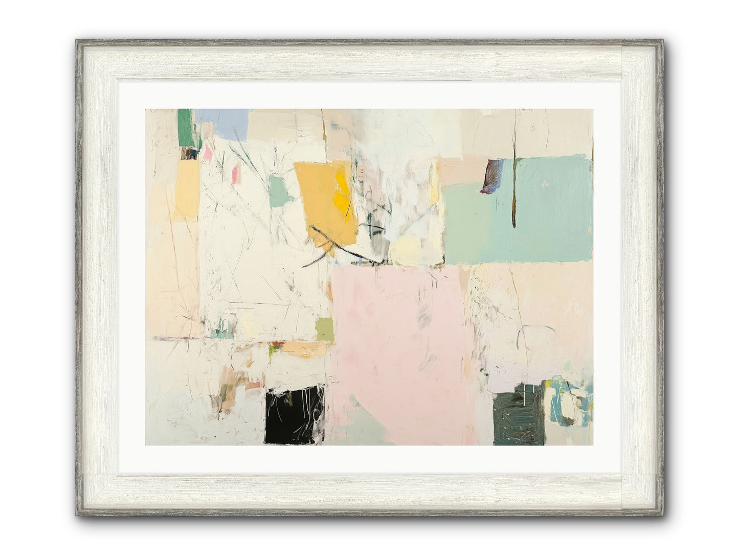 Rivendell Framed Print - Driftwood White 32x24