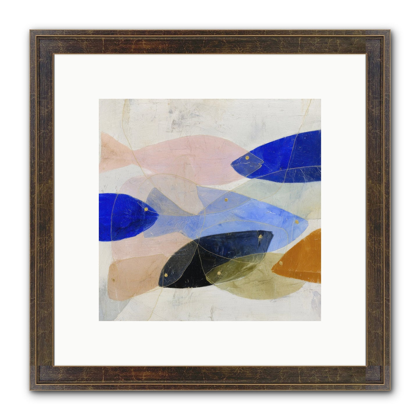 Rogue Haven Framed Print - Slimwoods Black/Gold 10x10