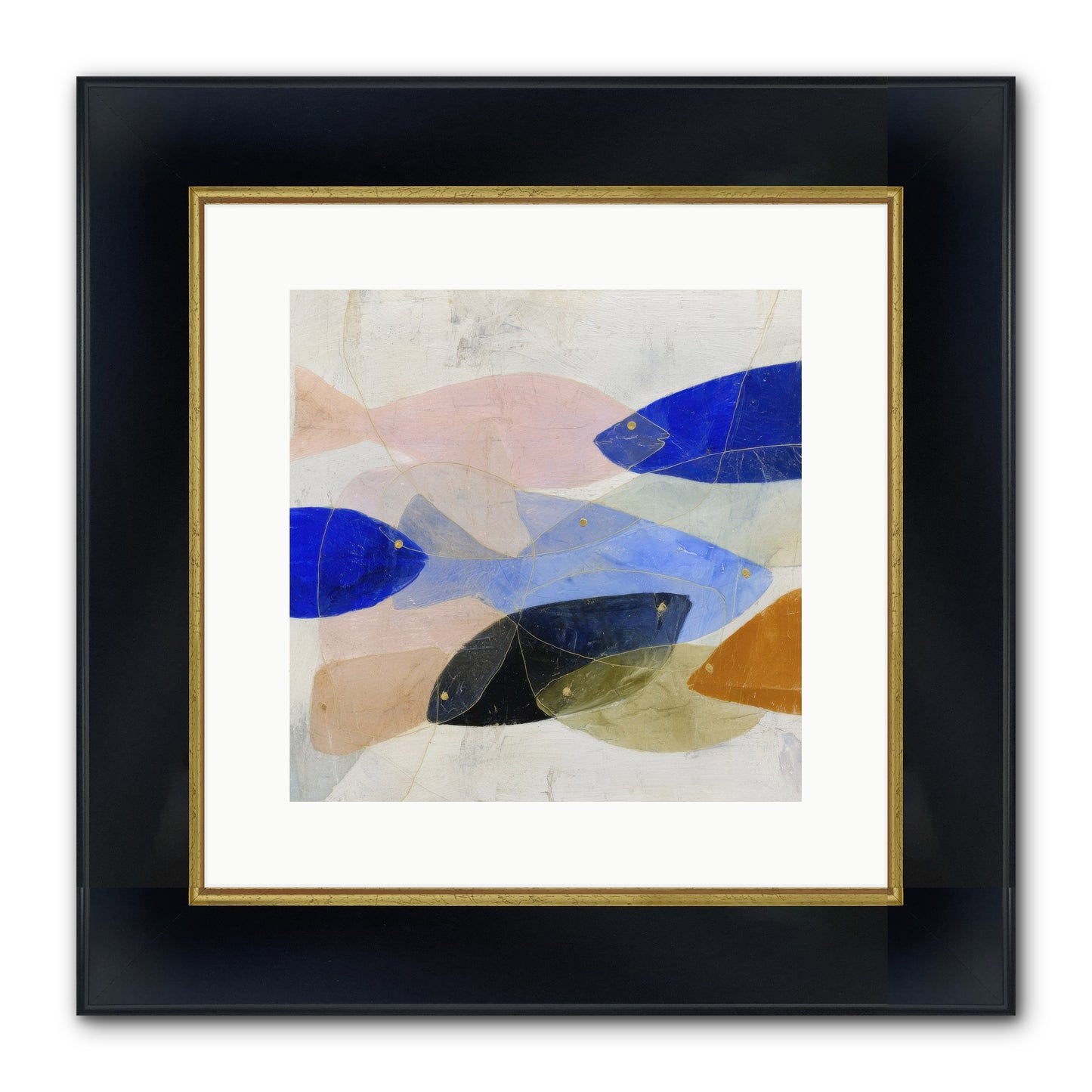 Rogue Haven Framed Print - Wide Black w/Gold 12x12