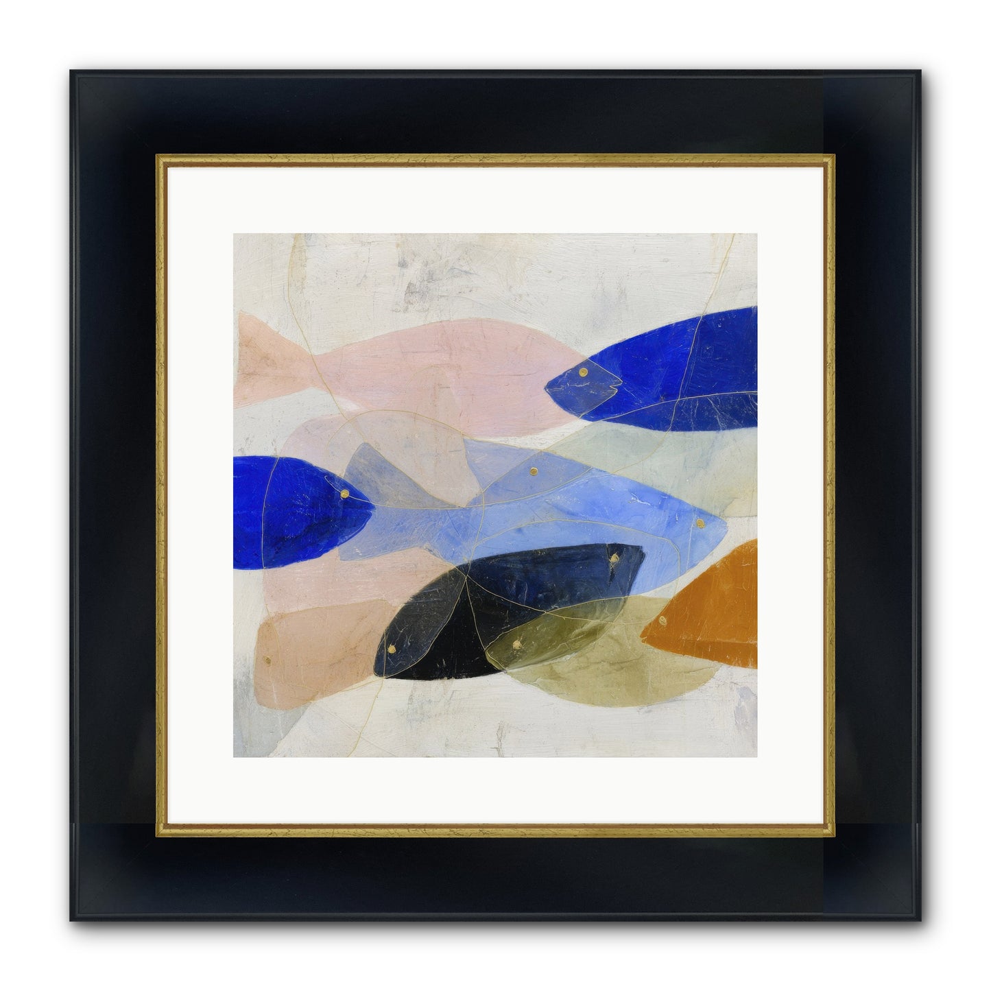 Rogue Haven Framed Print - Wide Black w/Gold 16x16