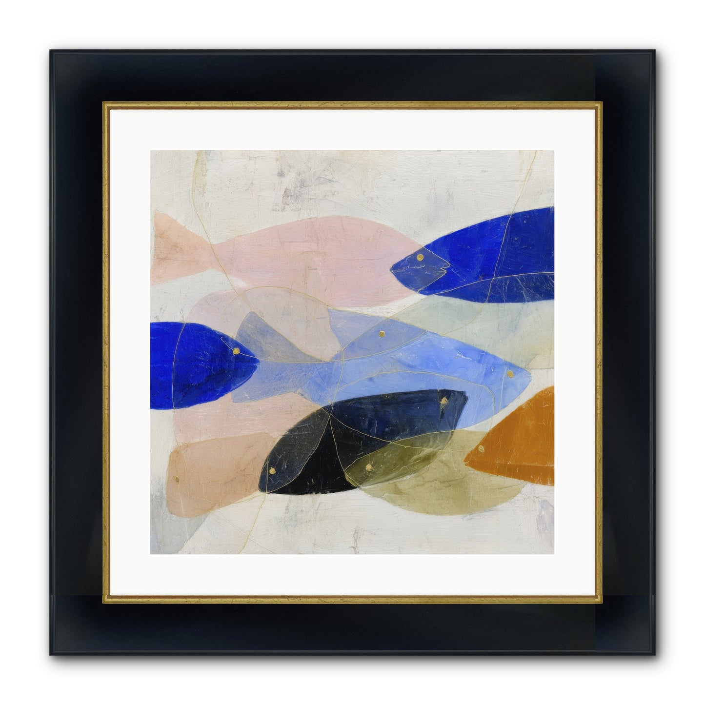 Rogue Haven Framed Print - Wide Black w/Gold 20x20