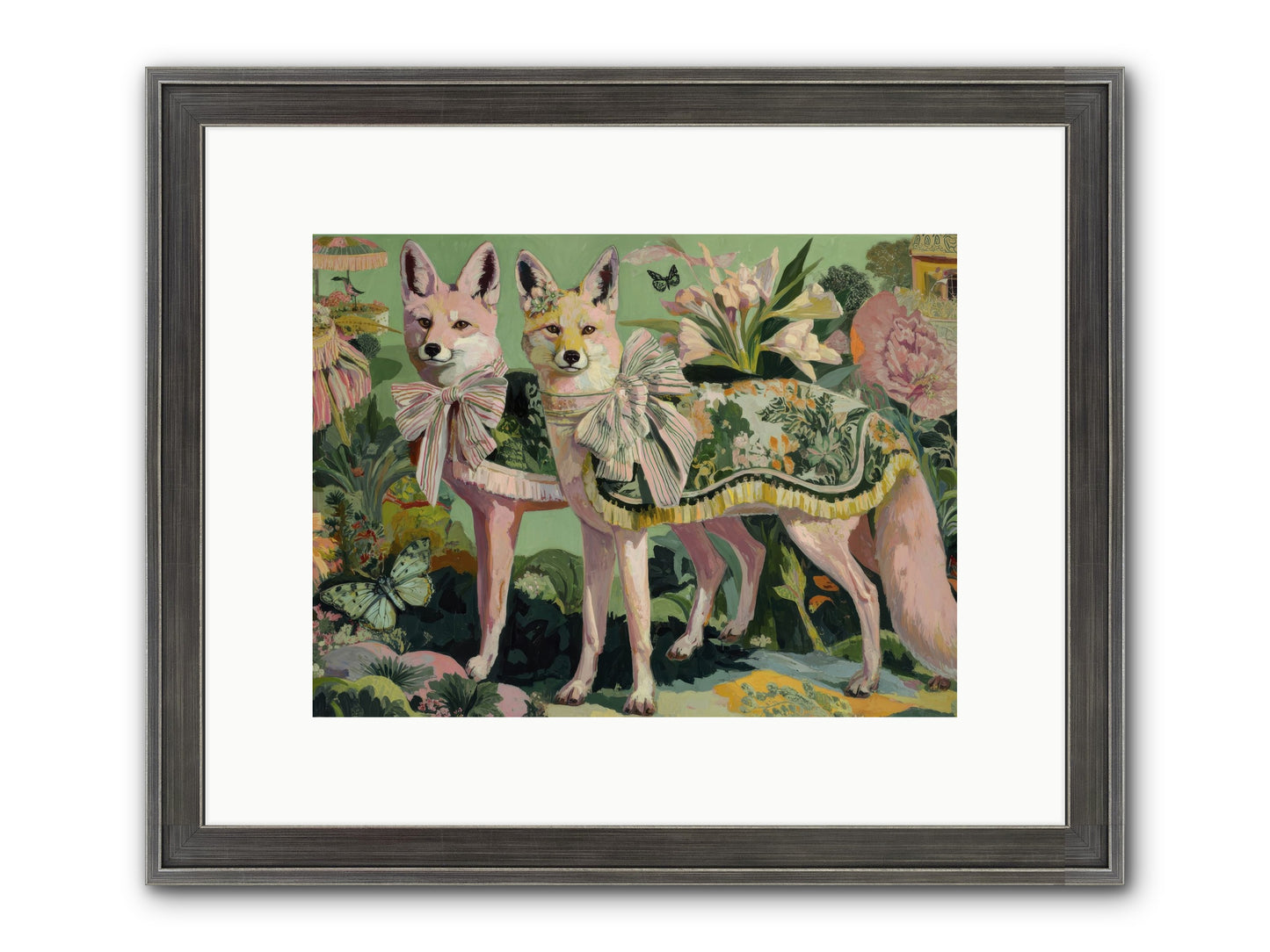 Rose Whisper No.1 Framed Print - Slimwoods Black/Silver 12x9