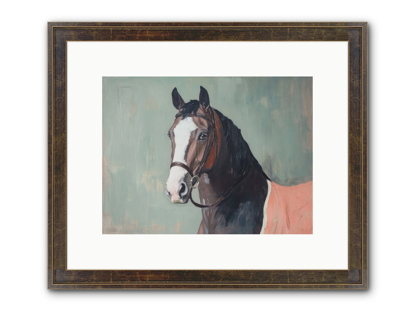 Royal Velvet Framed Print - Slimwoods Black/Gold 12x9