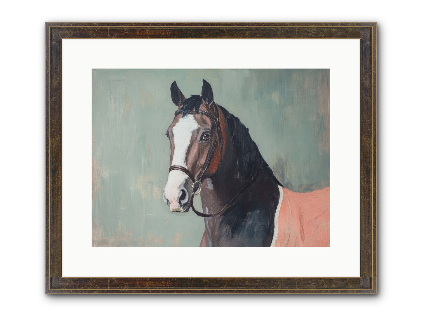 Royal Velvet Framed Print - Slimwoods Black/Gold 16x12