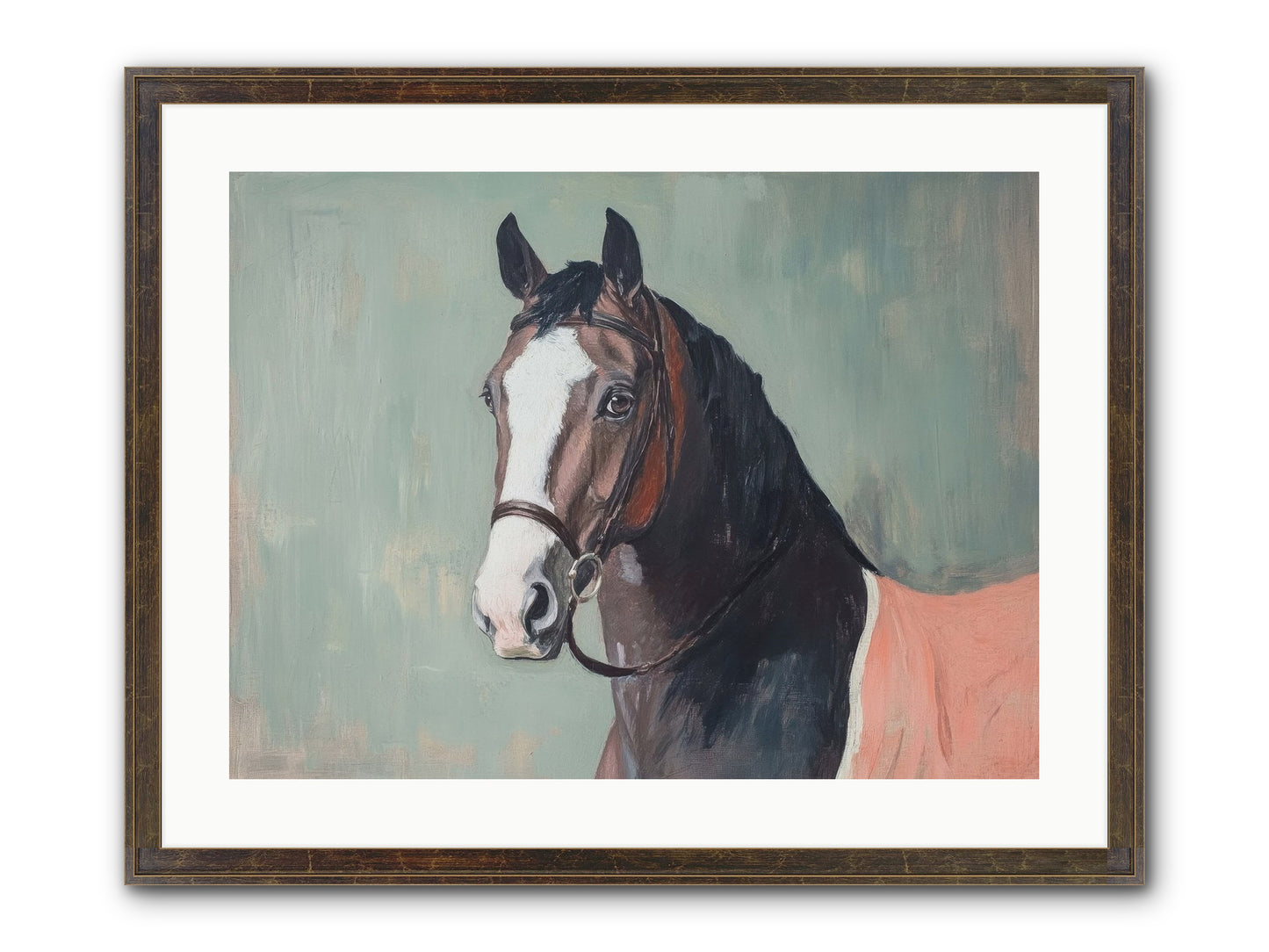 Royal Velvet Framed Print - Slimwoods Black/Gold 24x18