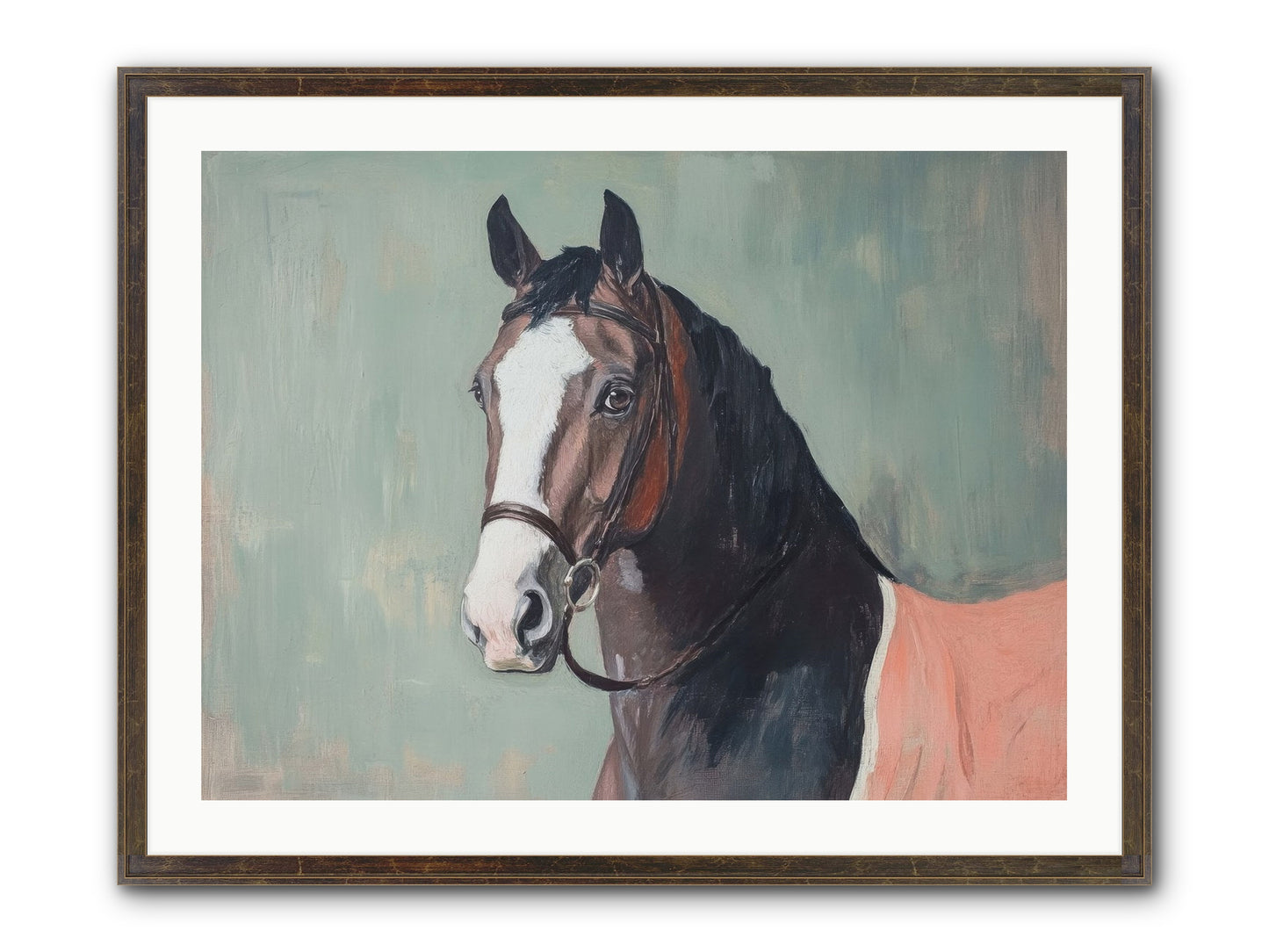 Royal Velvet Framed Print - Slimwoods Black/Gold 32x24