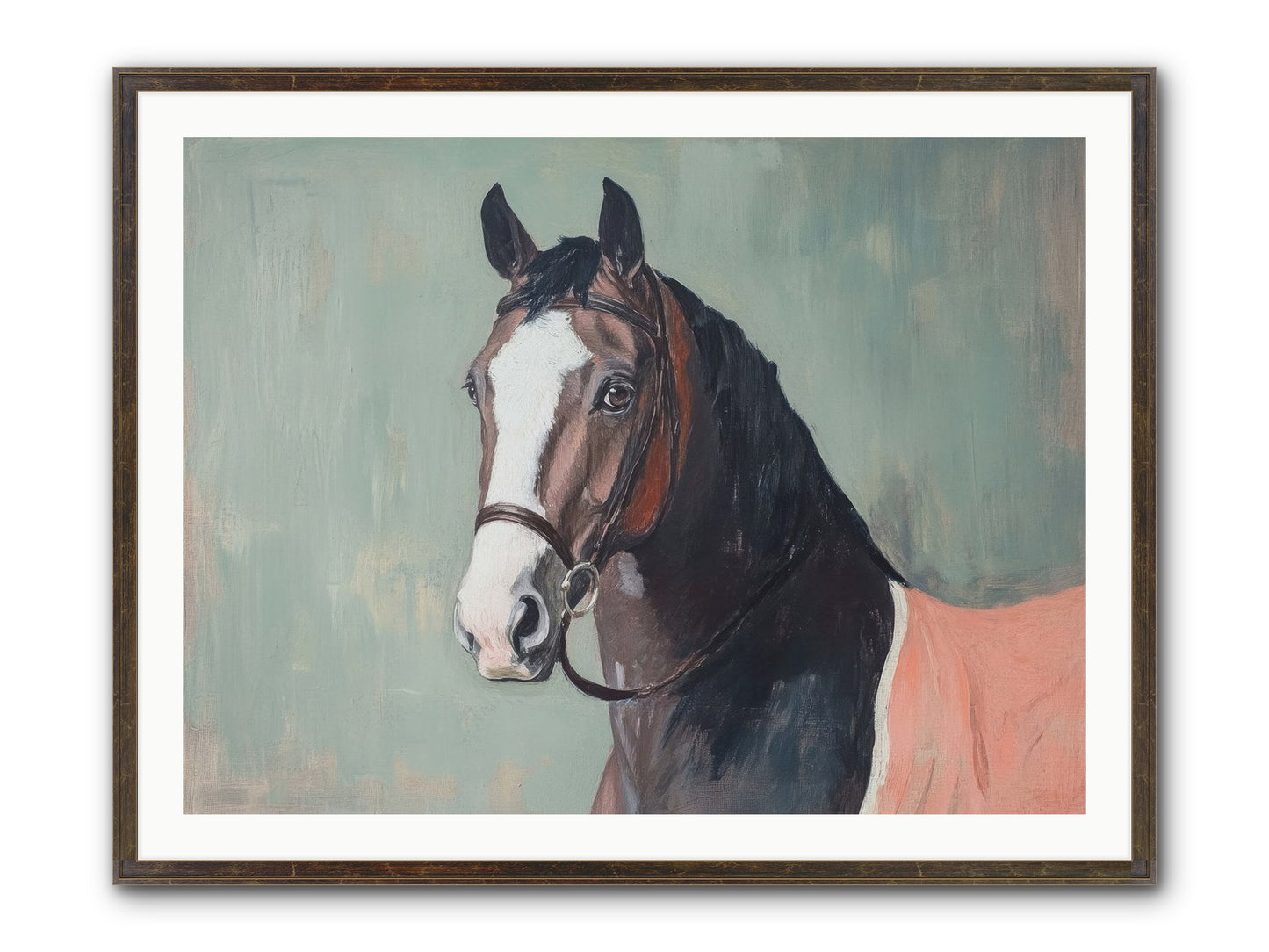 Royal Velvet Framed Print - Slimwoods Black/Gold 40x30