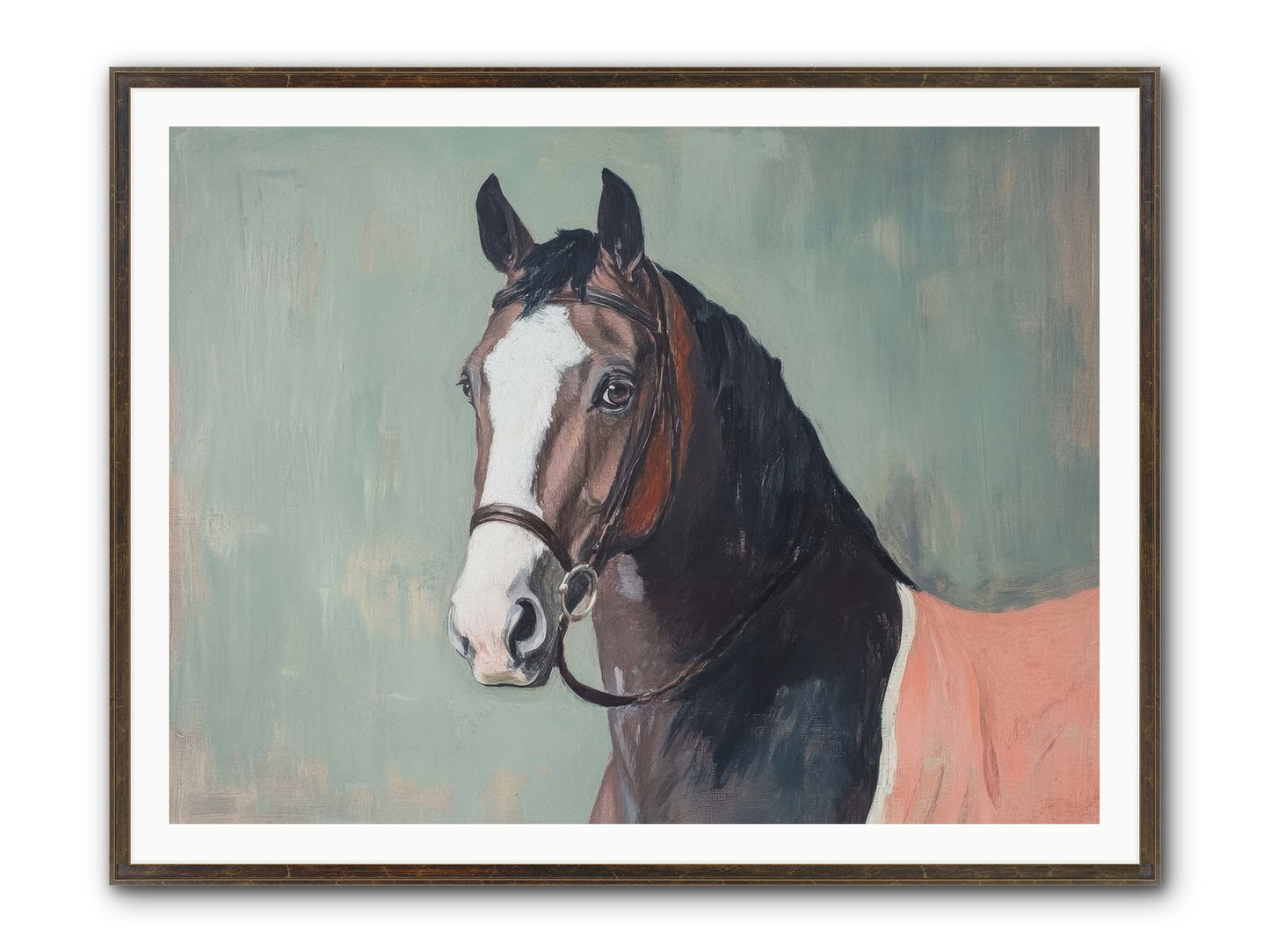 Royal Velvet Framed Print - Slimwoods Black/Gold 48x36
