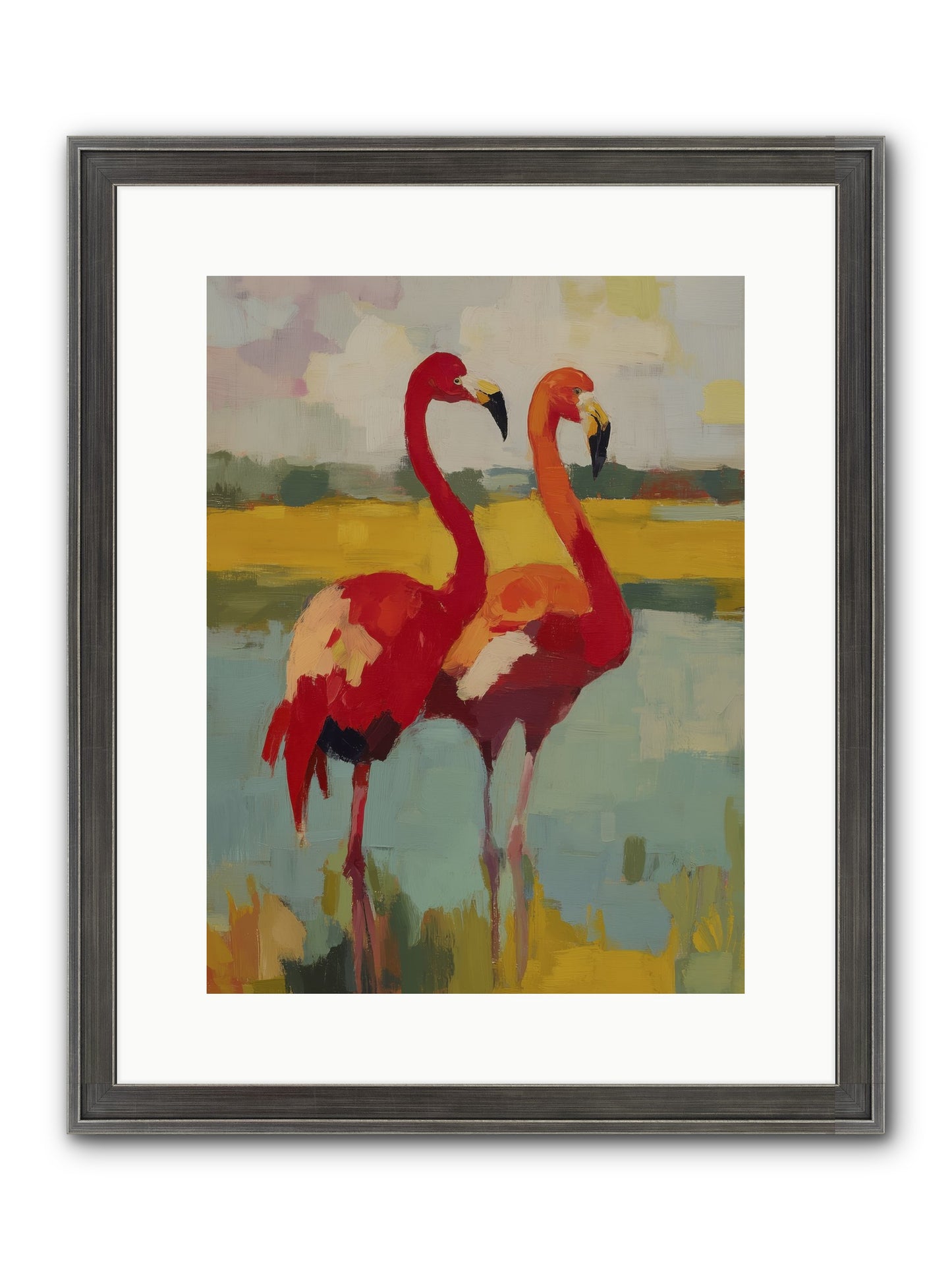 Ruby Dreams Framed Print - Slimwoods Black/Silver 12x16