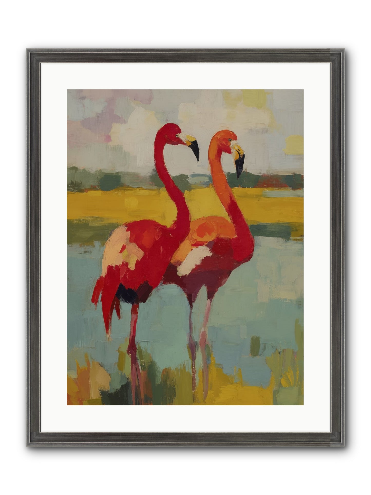 Ruby Dreams Framed Print - Slimwoods Black/Silver 18x24