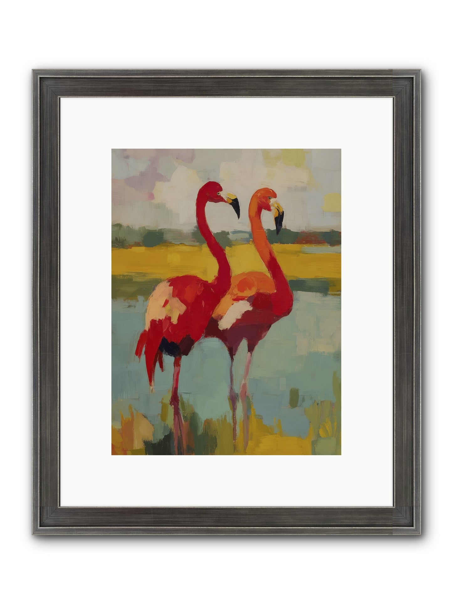 Ruby Dreams Framed Print - Slimwoods Black/Silver 9x12