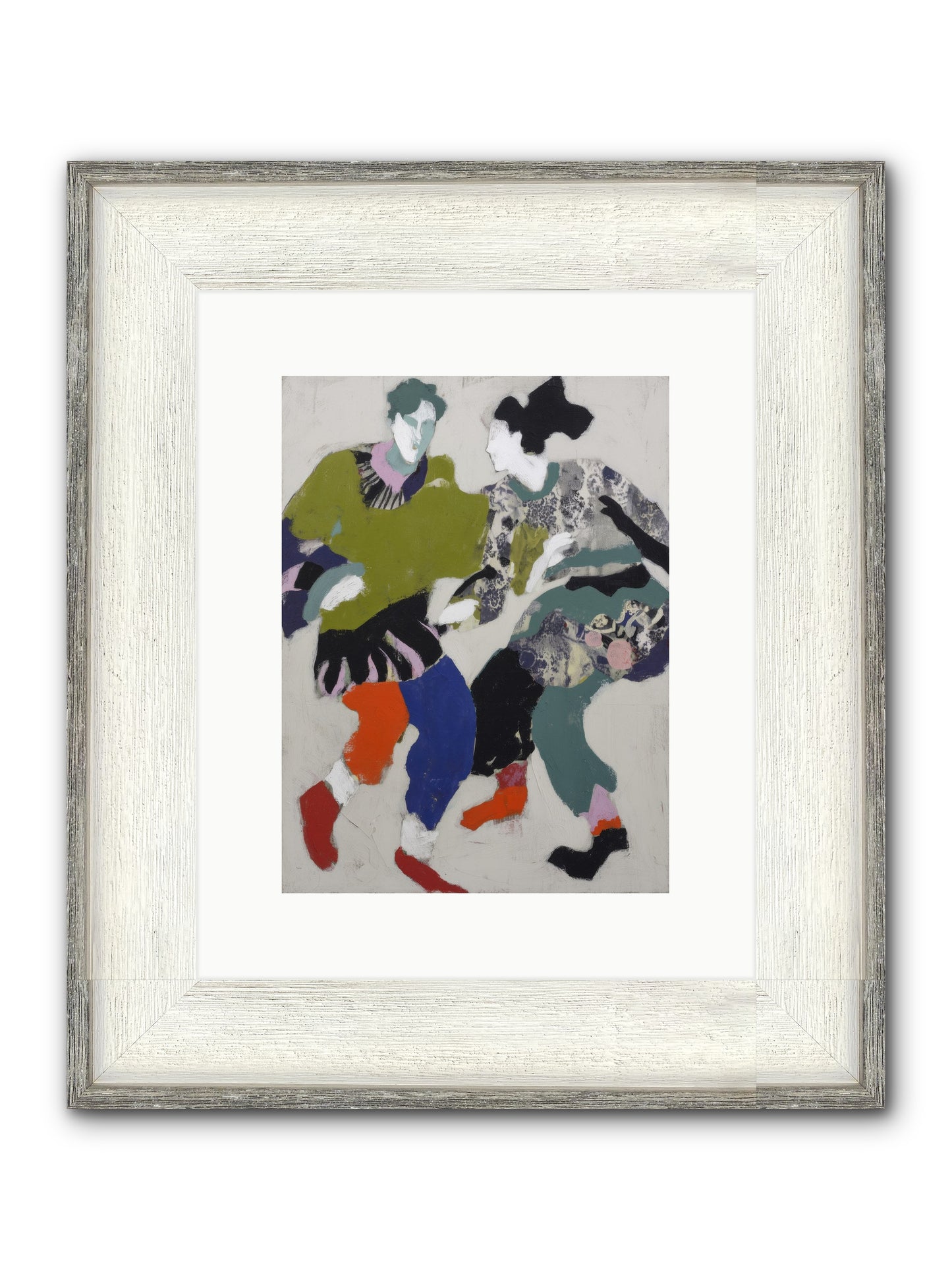 Ruby Slippers Framed Print - Driftwood White 9x12