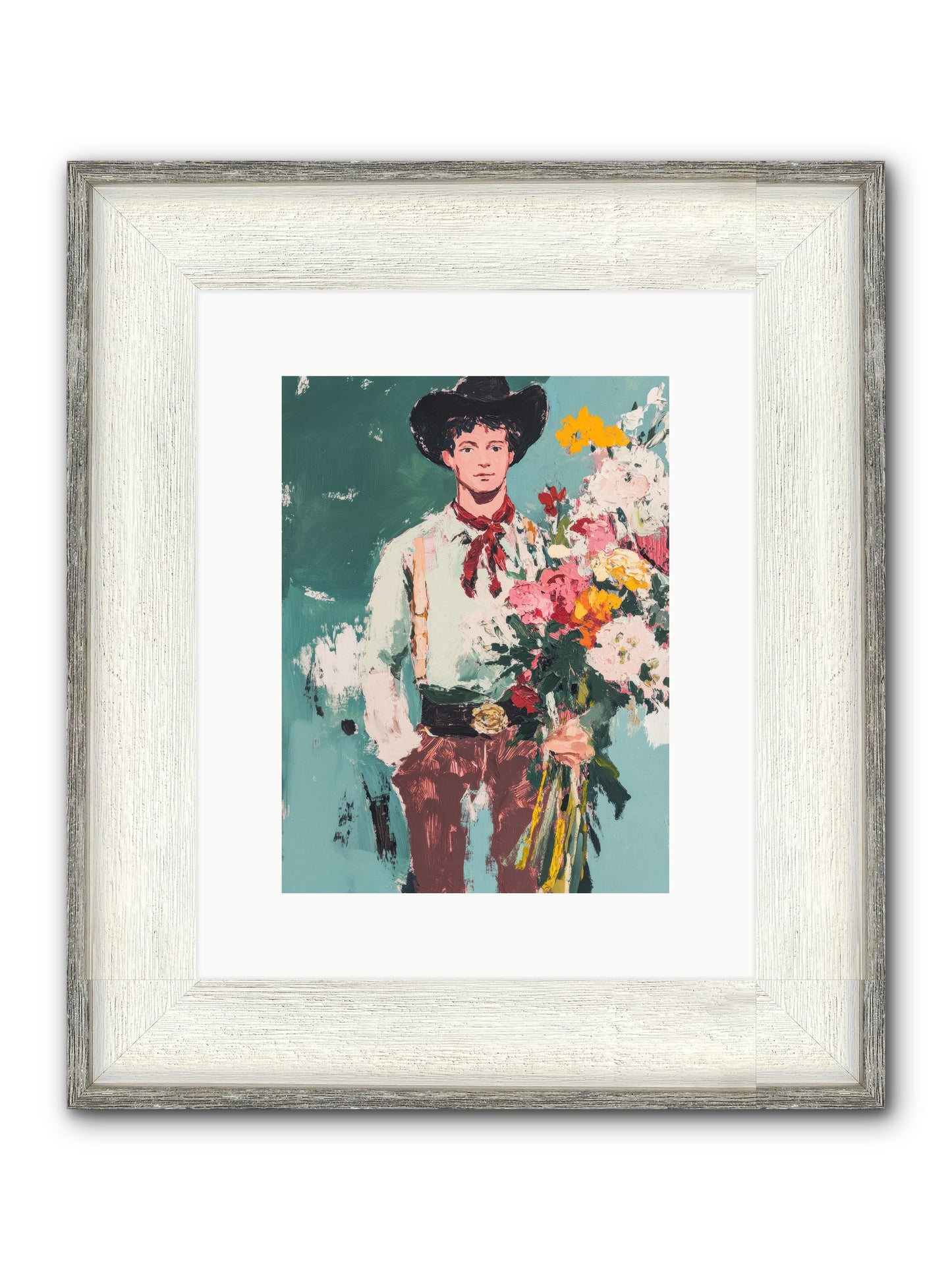 Rustic Renaissance Framed Print - Driftwood White 9x12