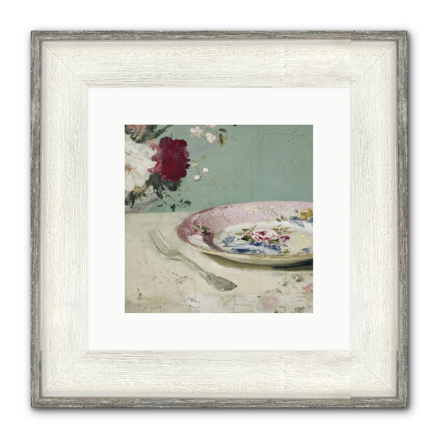 Sable House Notebook Framed Print - Driftwood White 10x10