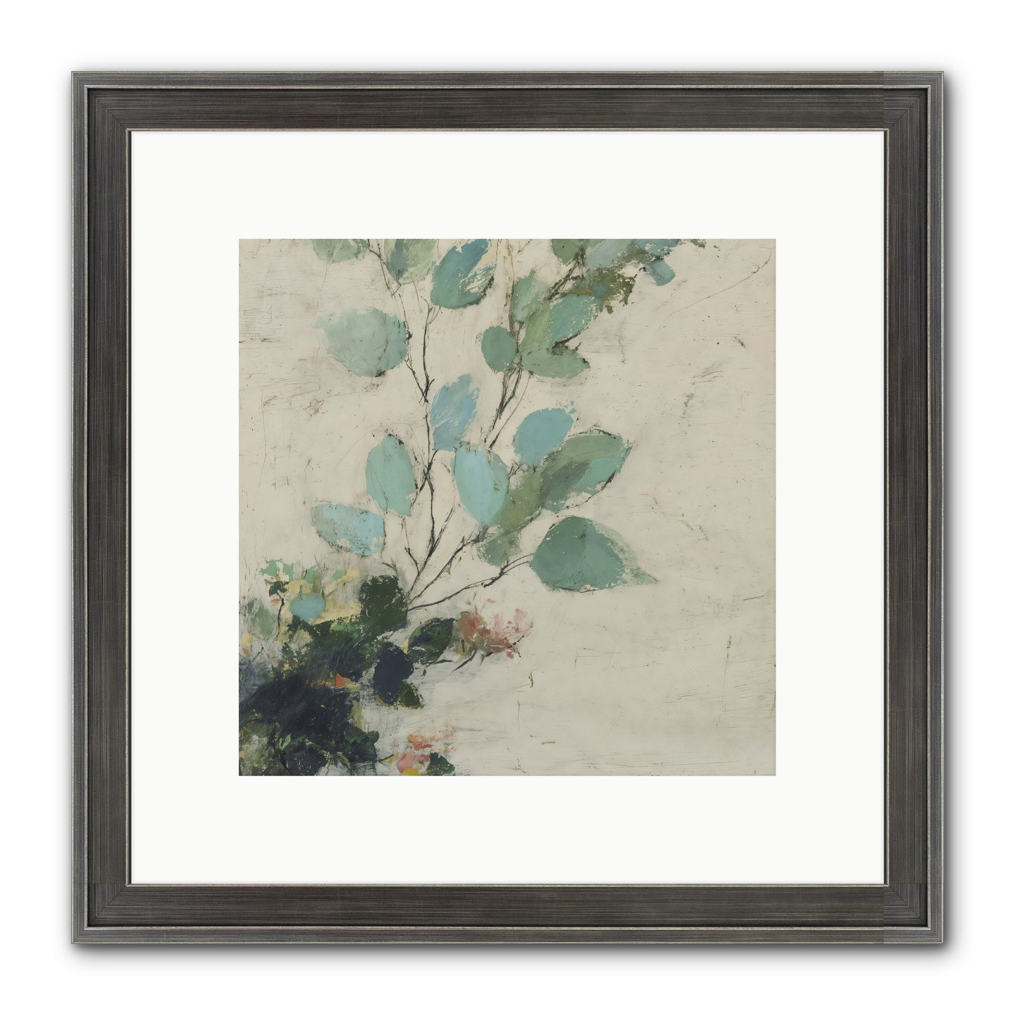 Sacred Beloved Framed Print - Slimwoods Black/Silver 10x10