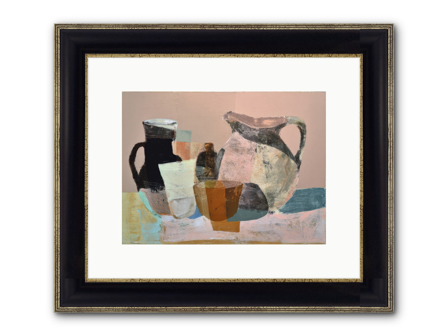 Sacred Ordinary Framed Print - Black & Gold 12x9