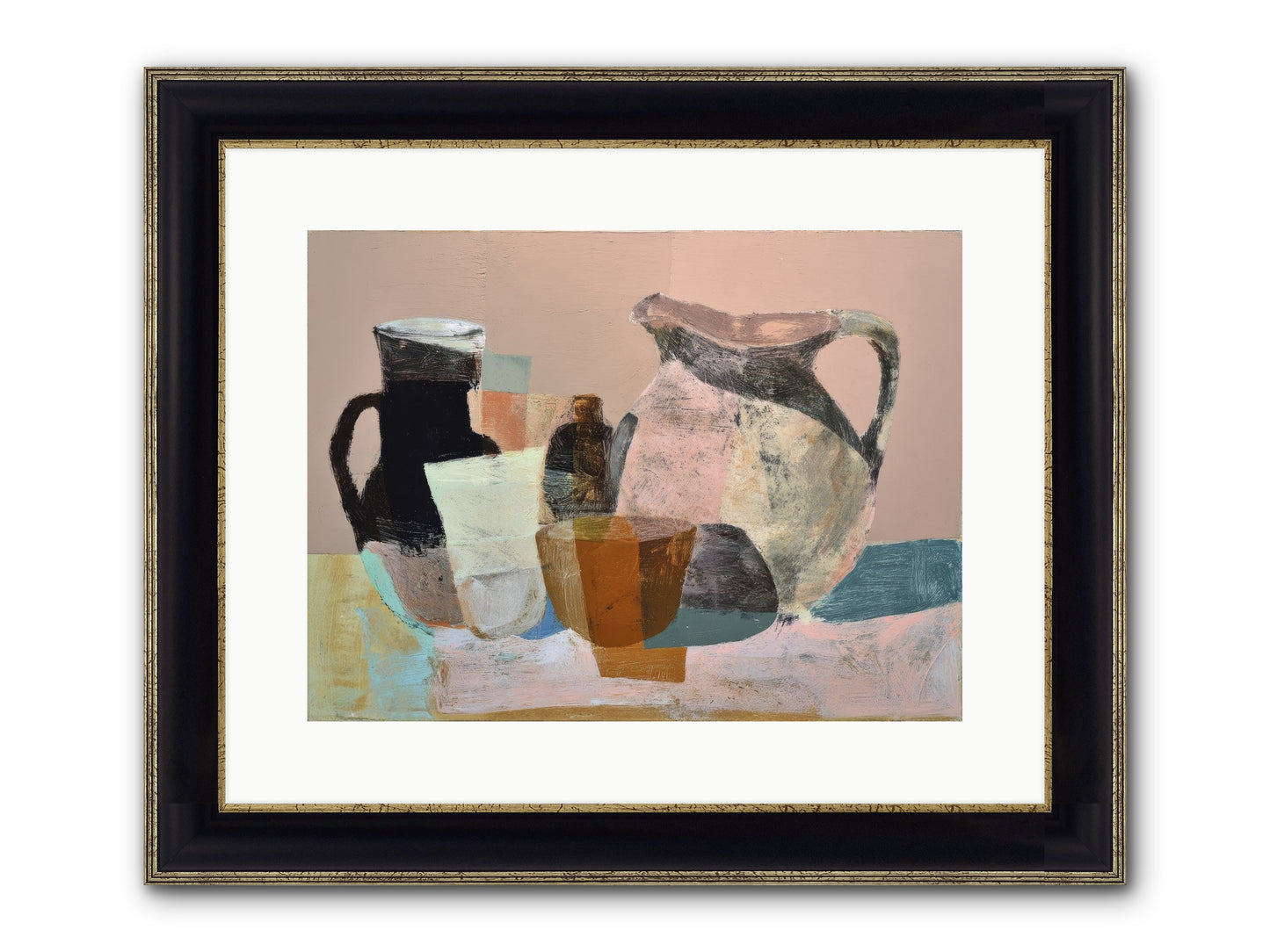 Sacred Ordinary Framed Print - Black & Gold 16x12