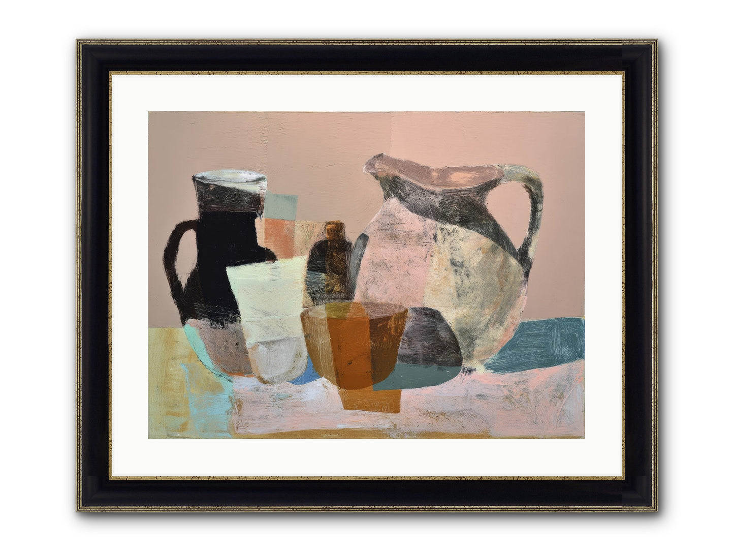 Sacred Ordinary Framed Print - Black & Gold 24x18