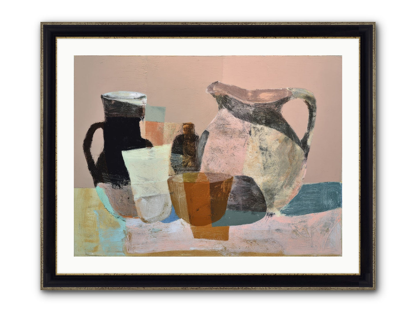 Sacred Ordinary Framed Print - Black & Gold 32x24