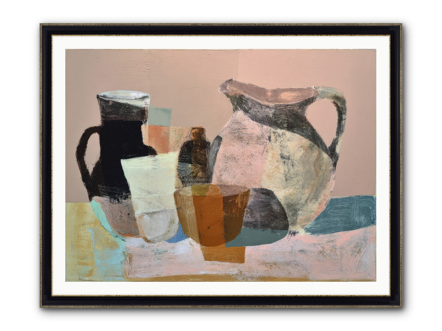 Sacred Ordinary Framed Print - Black & Gold 48x36