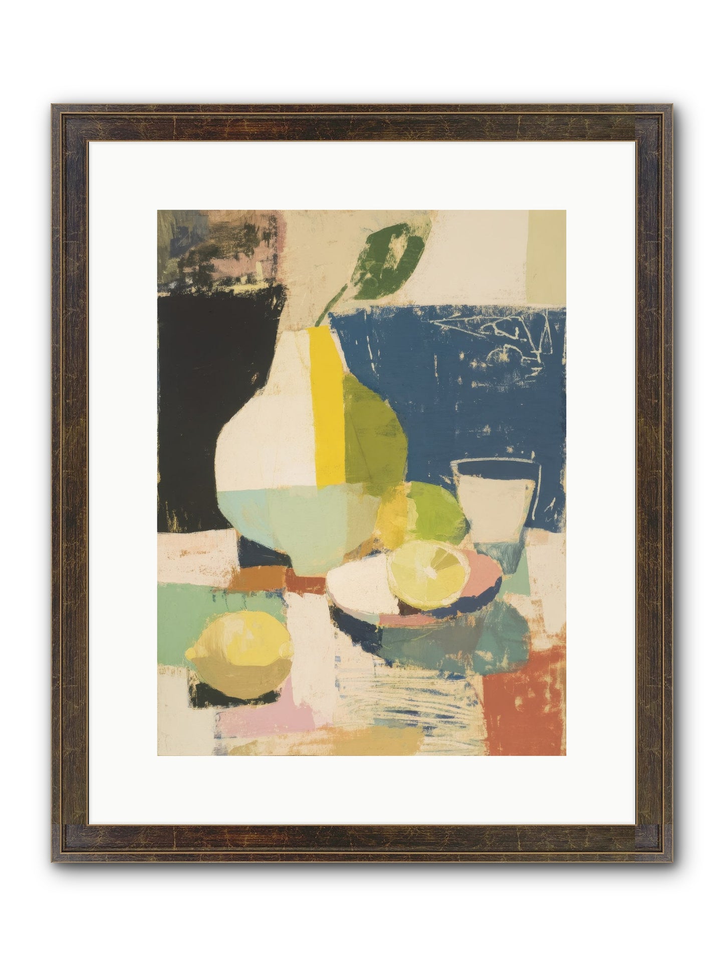 Sacred Space Framed Print - Slimwoods Black/Gold 12x16