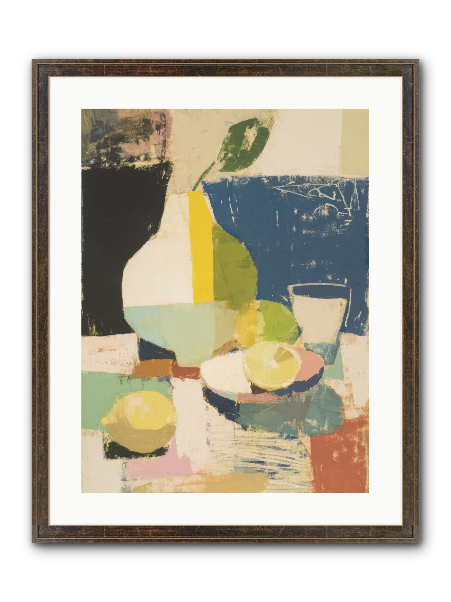 Sacred Space Framed Print - Slimwoods Black/Gold 18x24