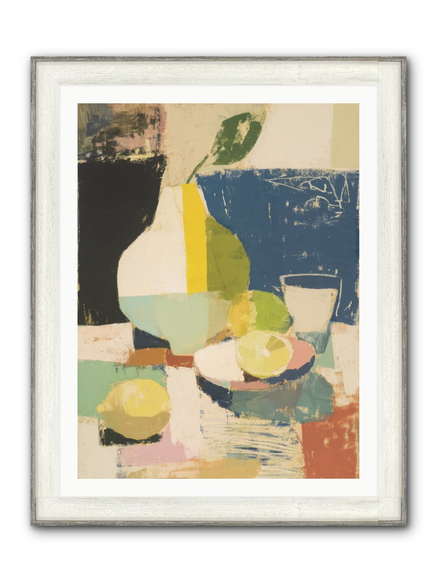 Sacred Space Framed Print - Driftwood White 30x40