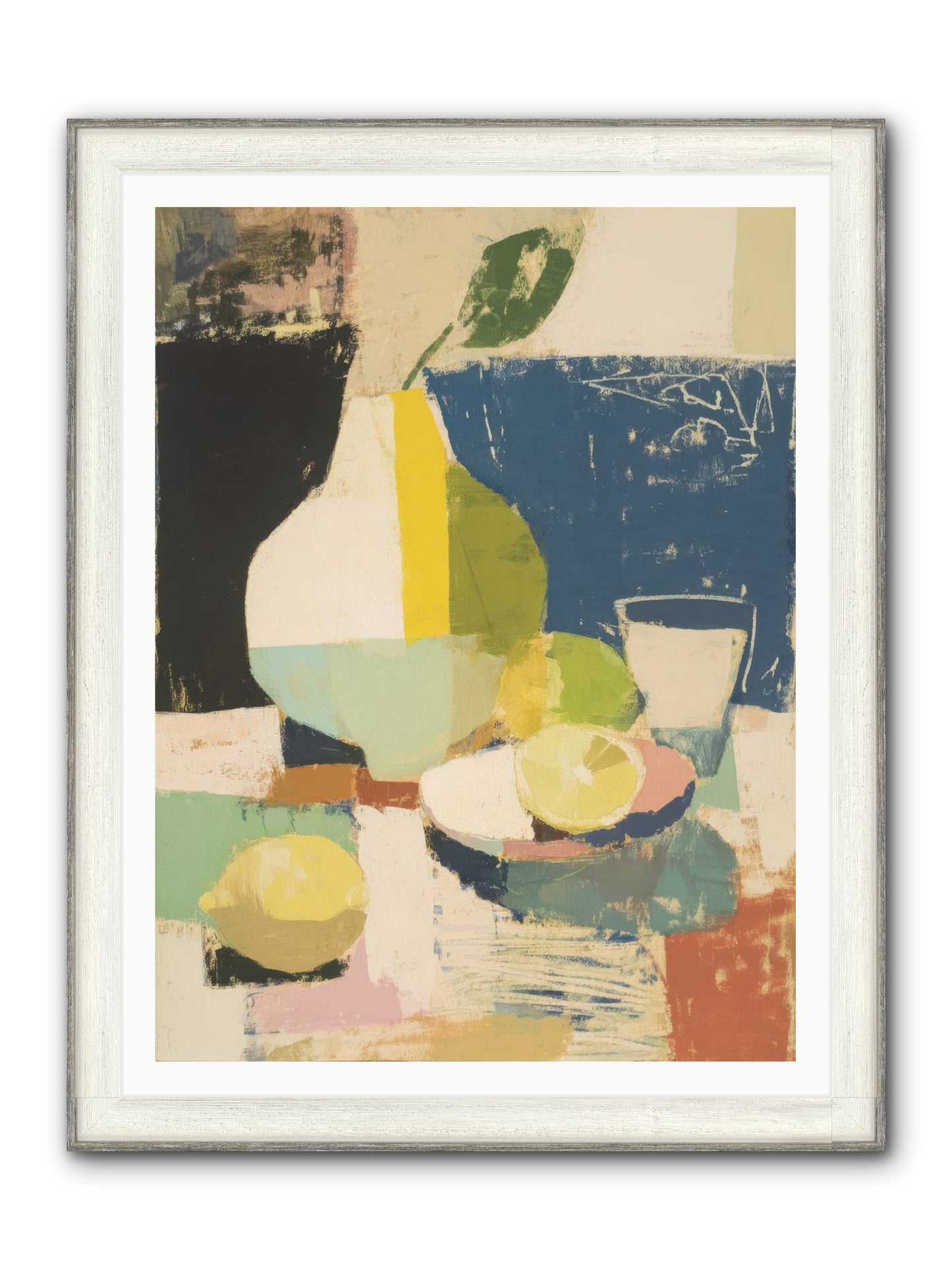 Sacred Space Framed Print - Driftwood White 36x48
