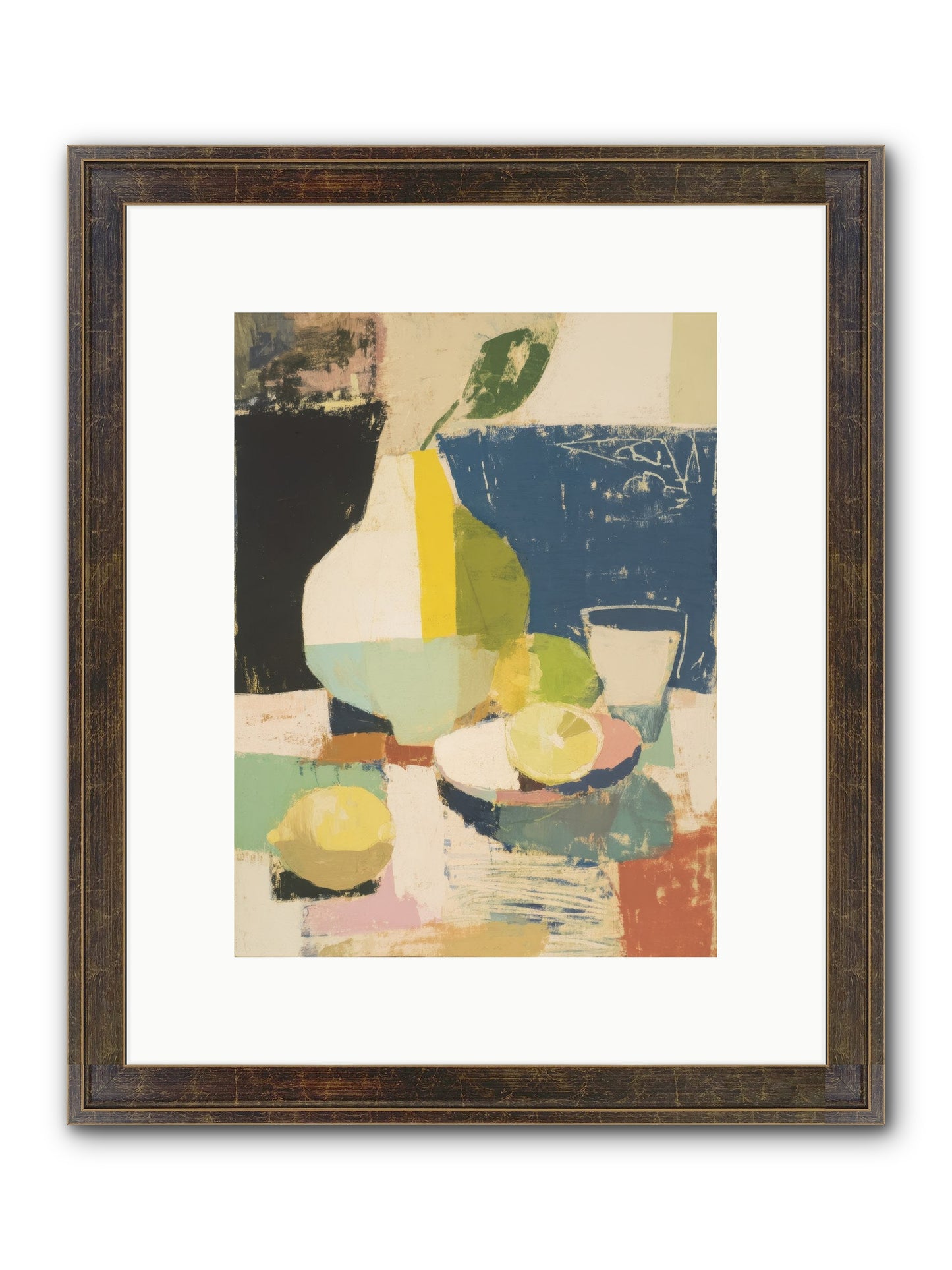 Sacred Space Framed Print - Slimwoods Black/Gold 9x12