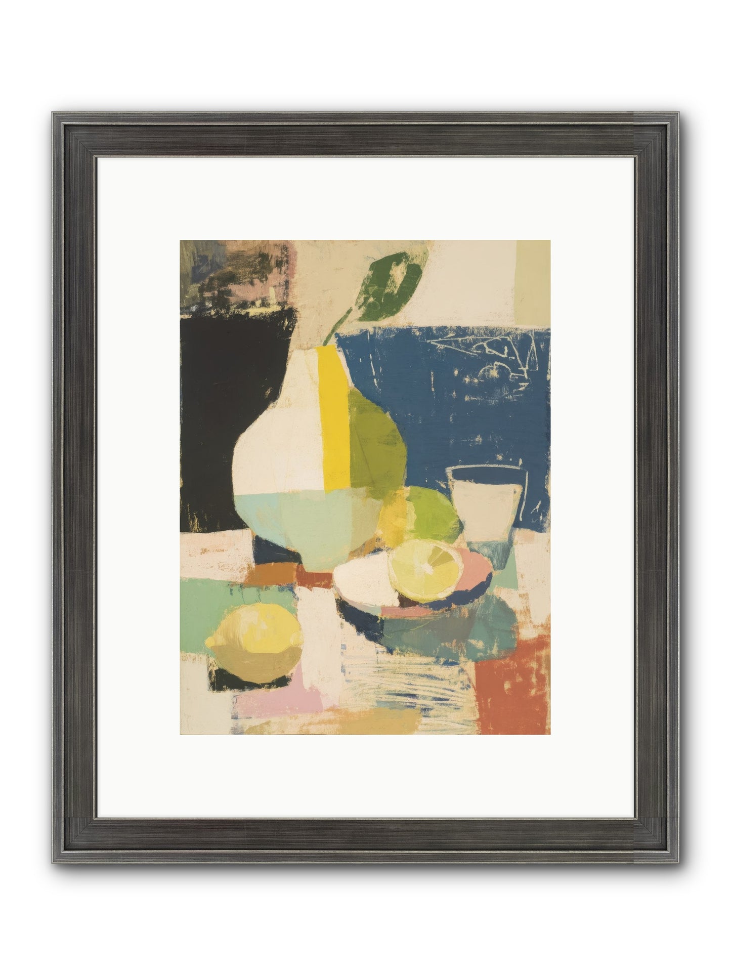 Sacred Space Framed Print - Slimwoods Black/Silver 9x12