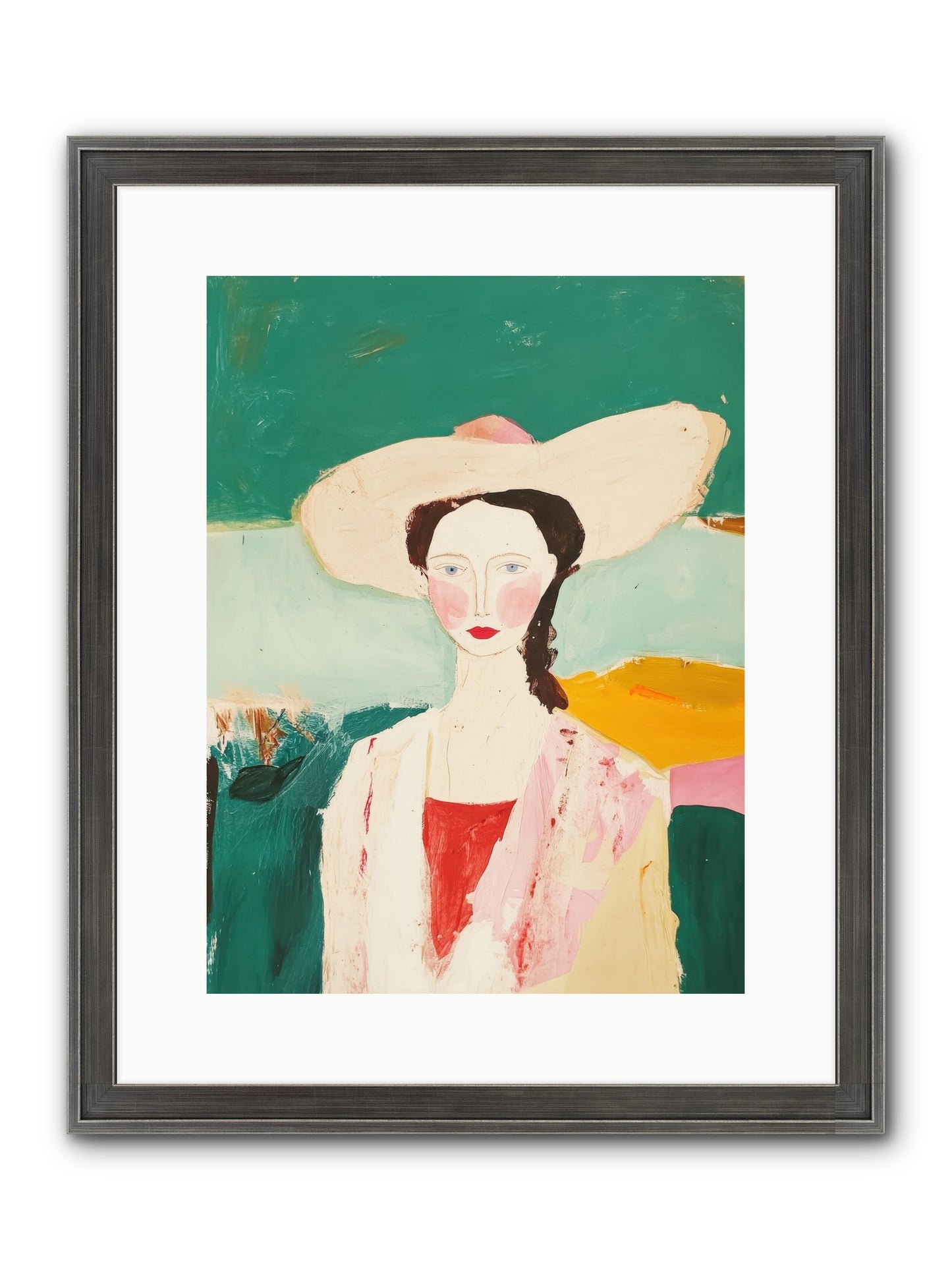 Saddle Savvy Belle Framed Print - Slimwoods Black/Silver 12x16