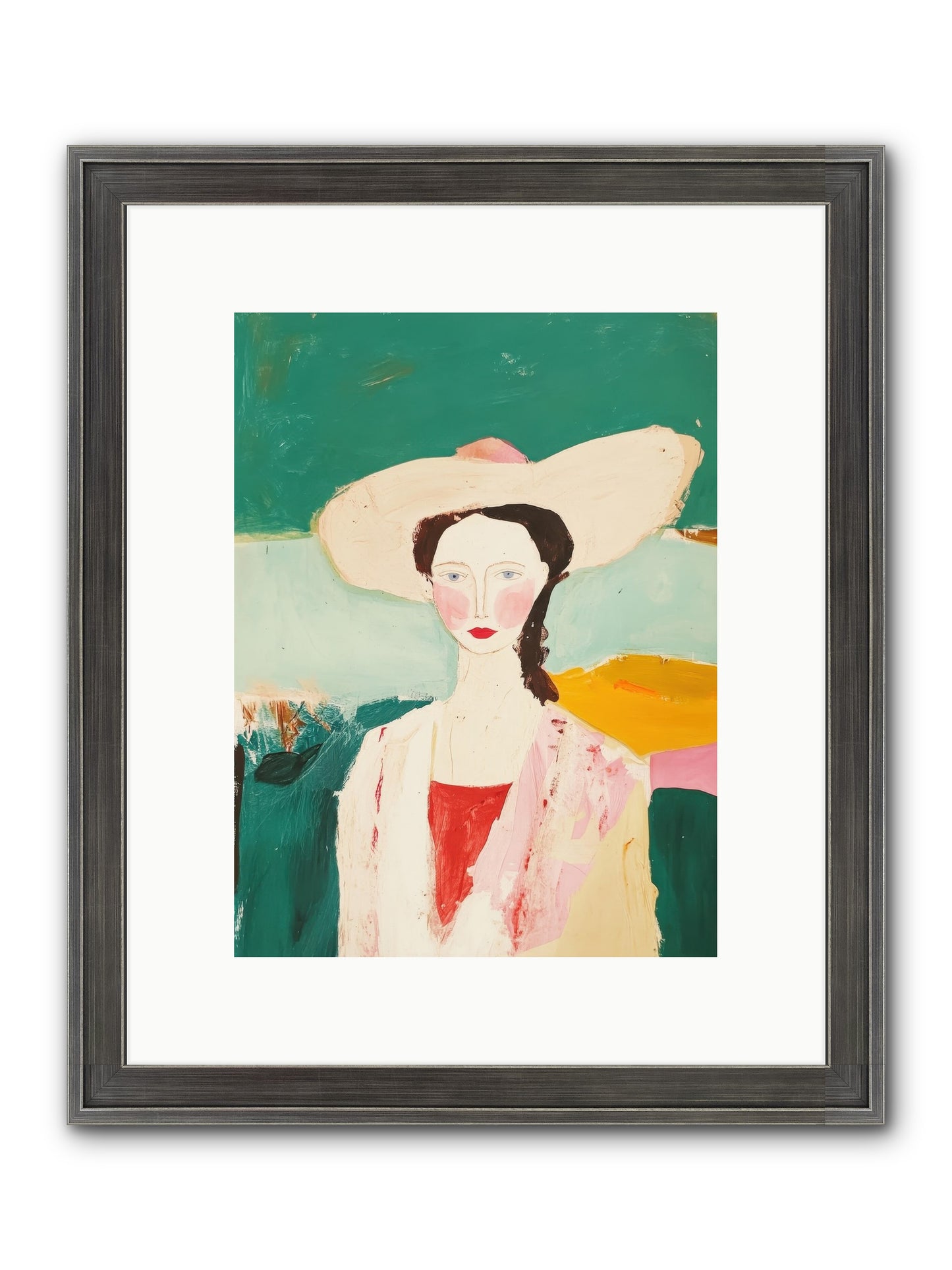 Saddle Savvy Belle Framed Print - Slimwoods Black/Silver 9x12