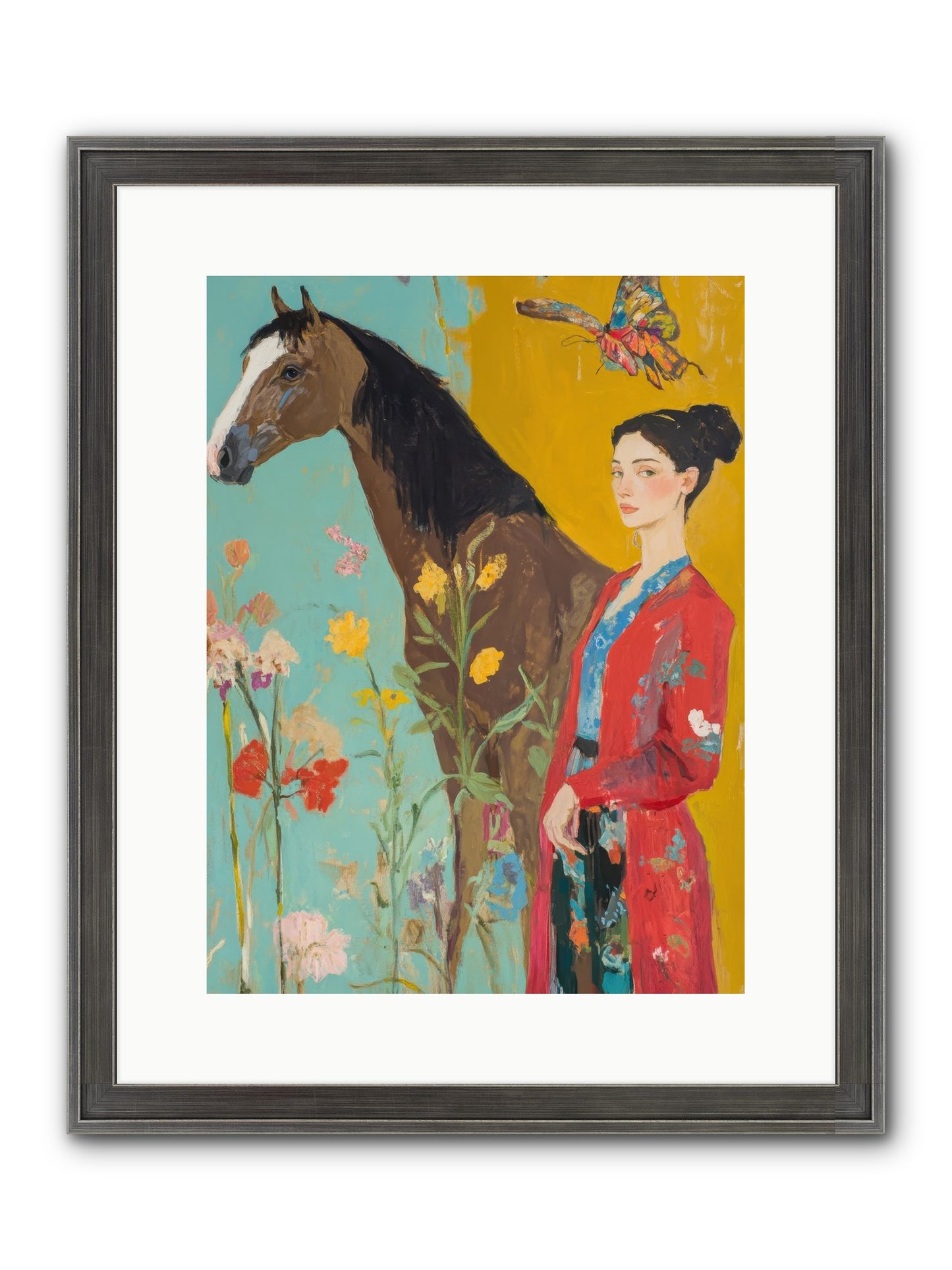 Sagebrush Collector Framed Print - Slimwoods Black/Silver 12x16