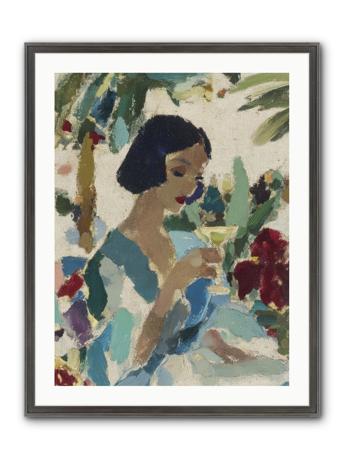 Salt Air And Bubbles Framed Print - Slimwoods Black/Silver 24x32