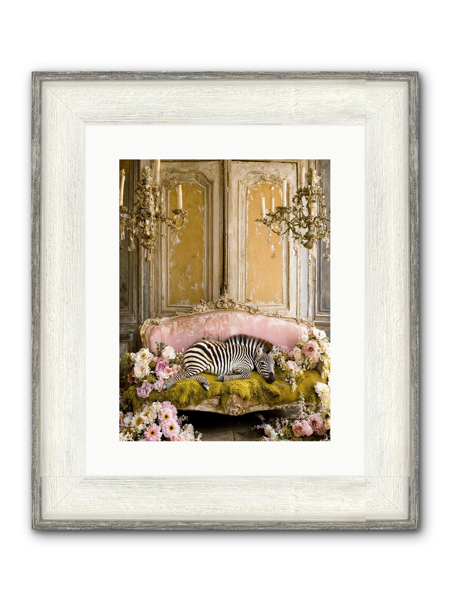 Sanctuary Of Wild Wonder Framed Print - Driftwood White 12x16