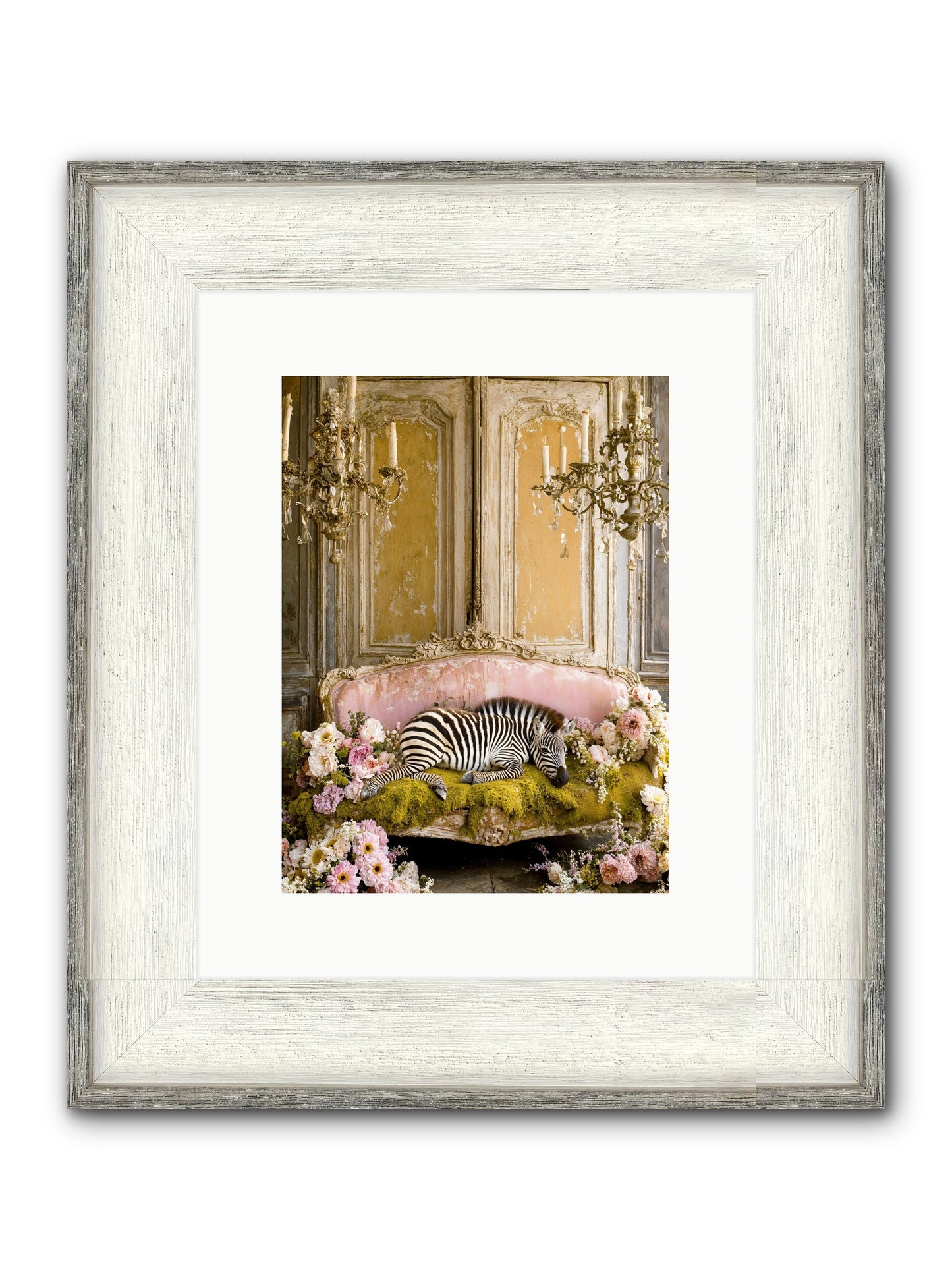 Sanctuary Of Wild Wonder Framed Print - Driftwood White 9x12