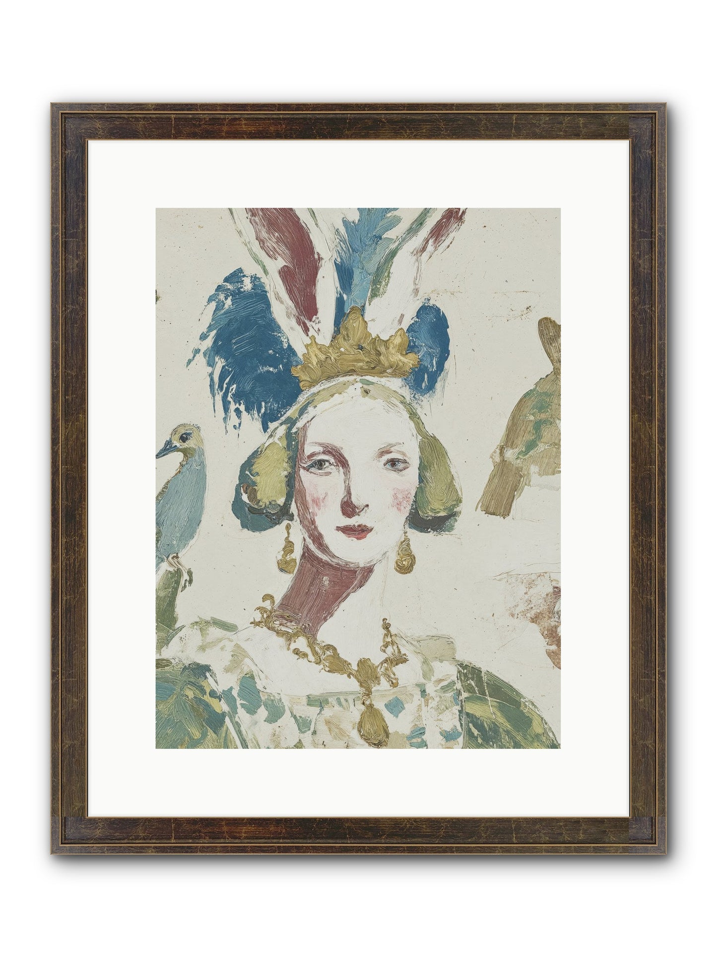 Sapphire Doesn't Apologize Framed Print - Slimwoods Black/Gold 12x16